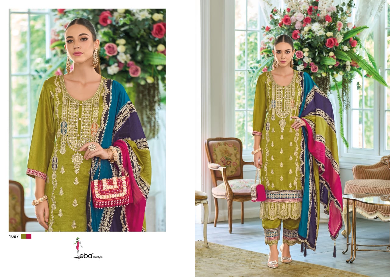 Rayana  premium silk emboidery work
