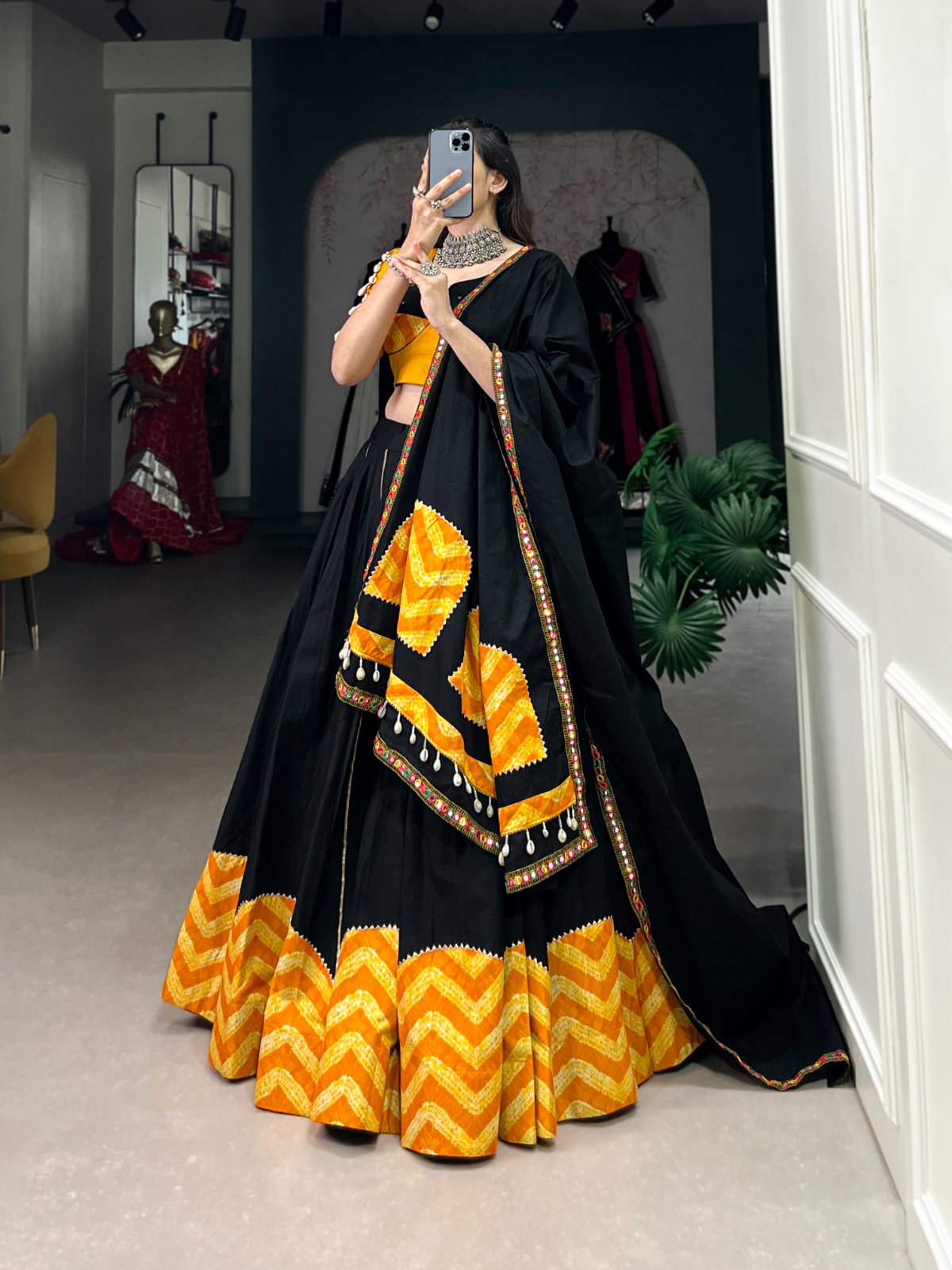 Pure cotton charm for festive celebrations choli