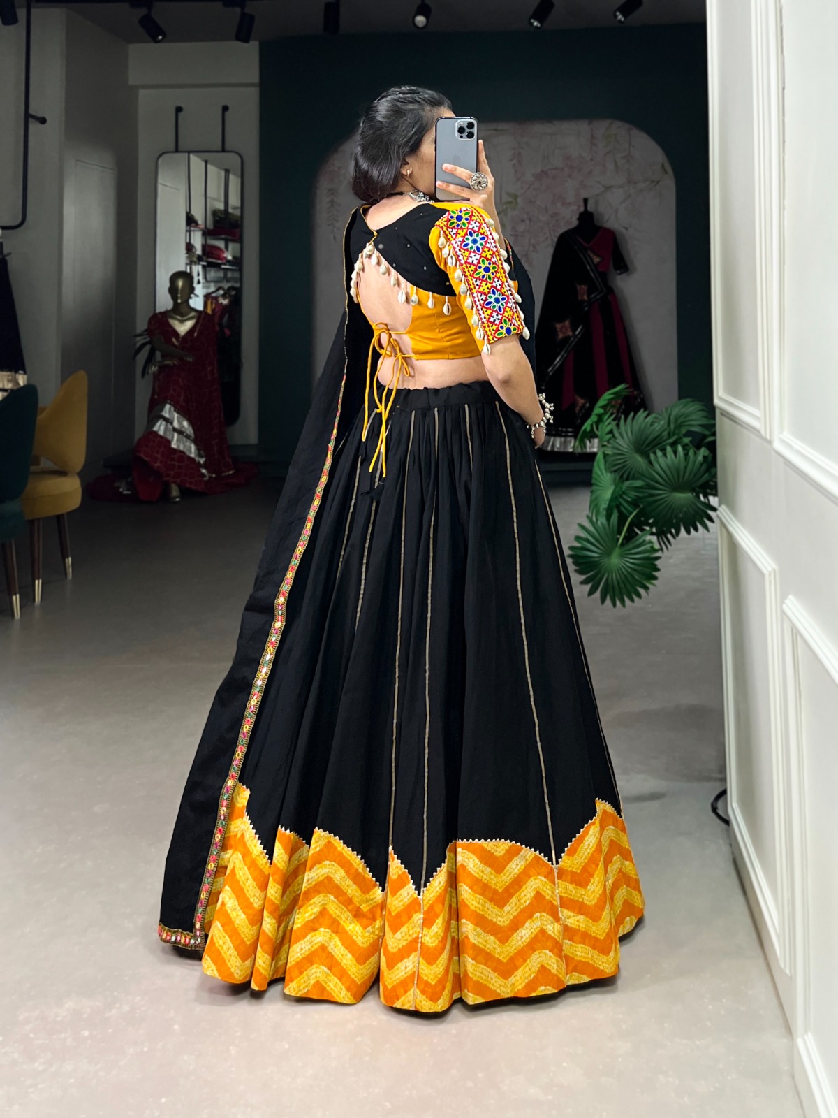 Pure cotton charm for festive celebrations choli