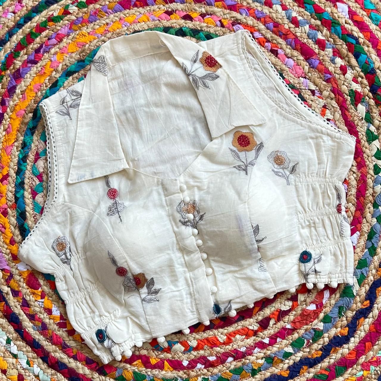 First time in surat we are presenting stretchable blouse in pure cotton fabric at Blousewala 