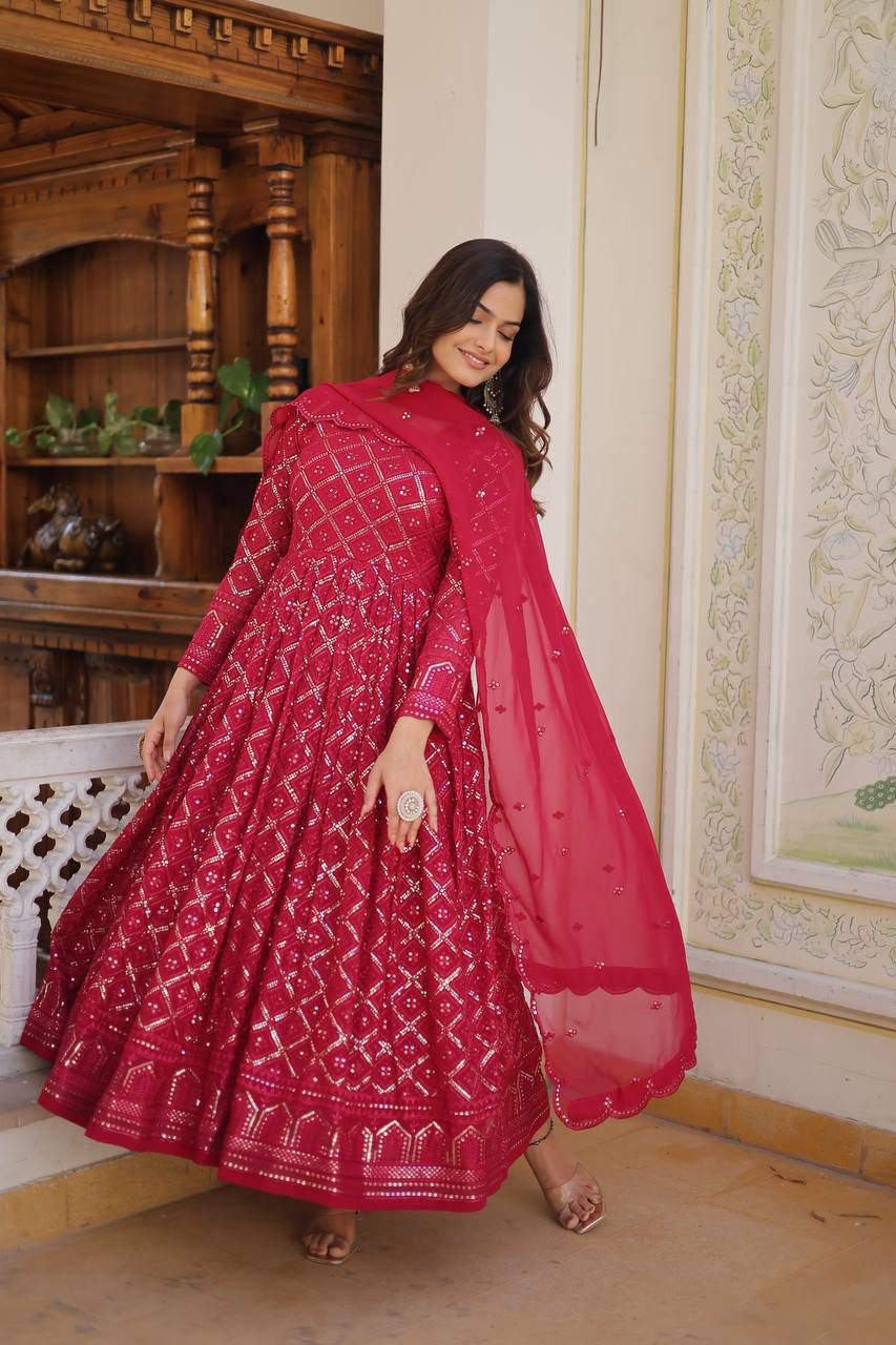 👗 GOWN-WITH-DUPATTA COLLECTIONS 💃🏼