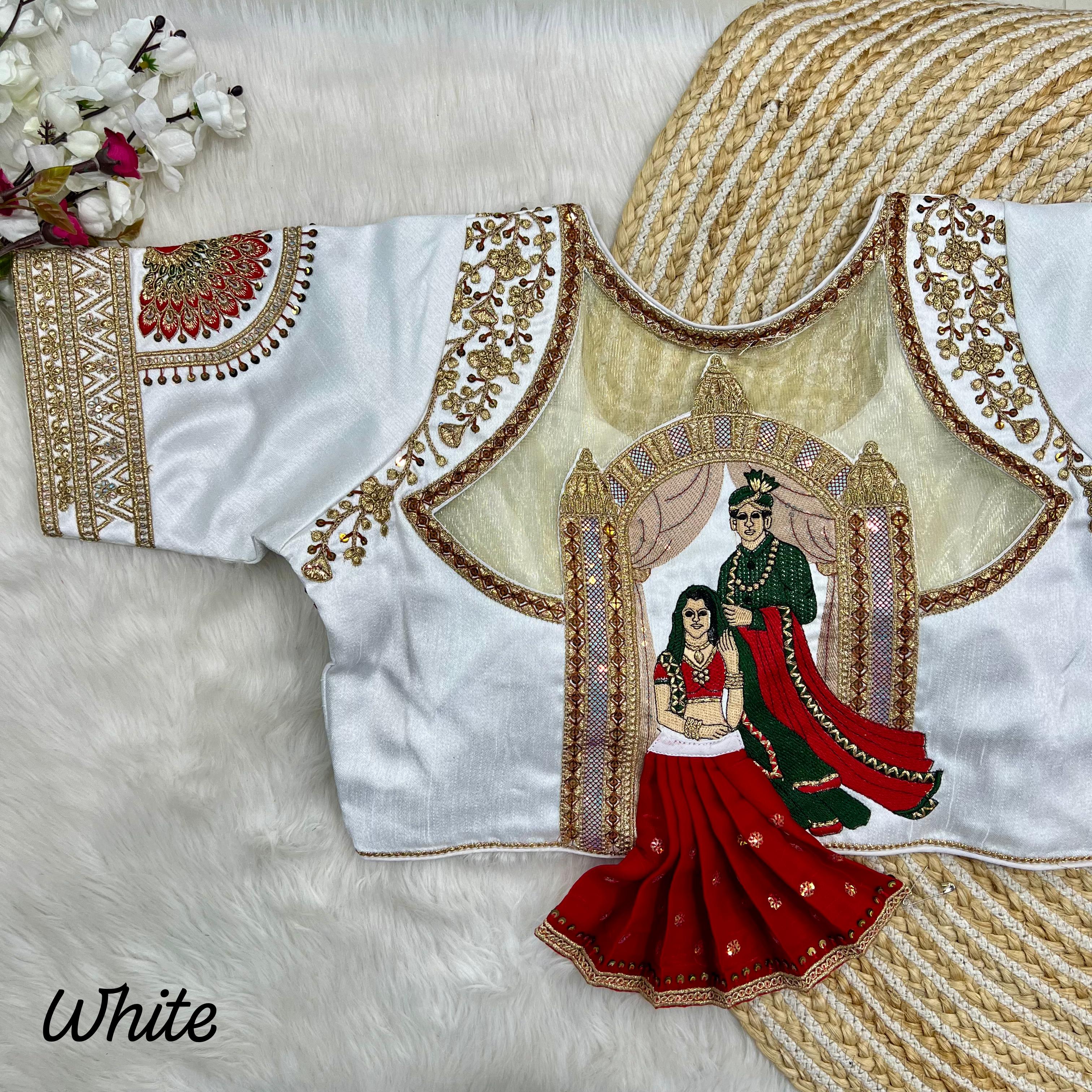 🩷*BARBIE WEDDING BLOUSE*❤️