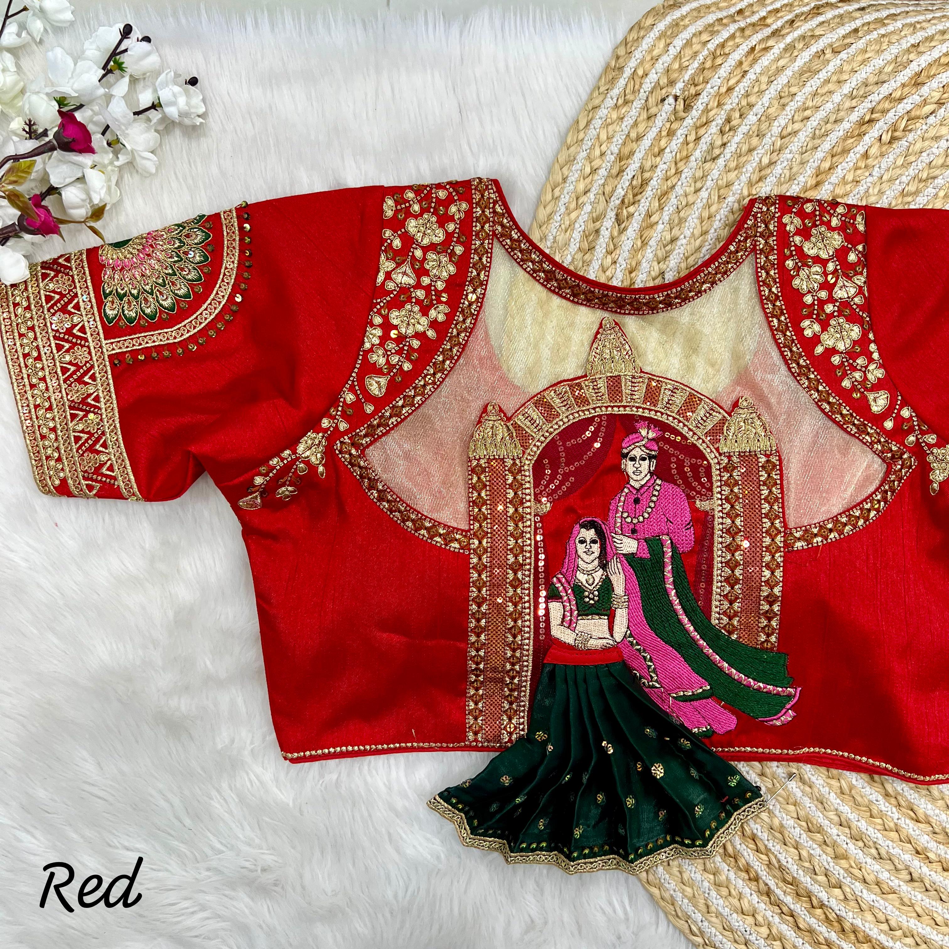 🩷*BARBIE WEDDING BLOUSE*❤️