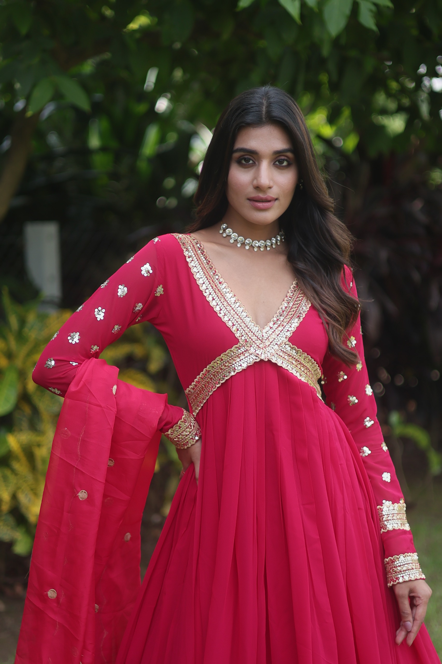 💃🏻 PREMIUM READYMADE ALIA CUT GOWN WITH DUPATTA SET 👜 🚀