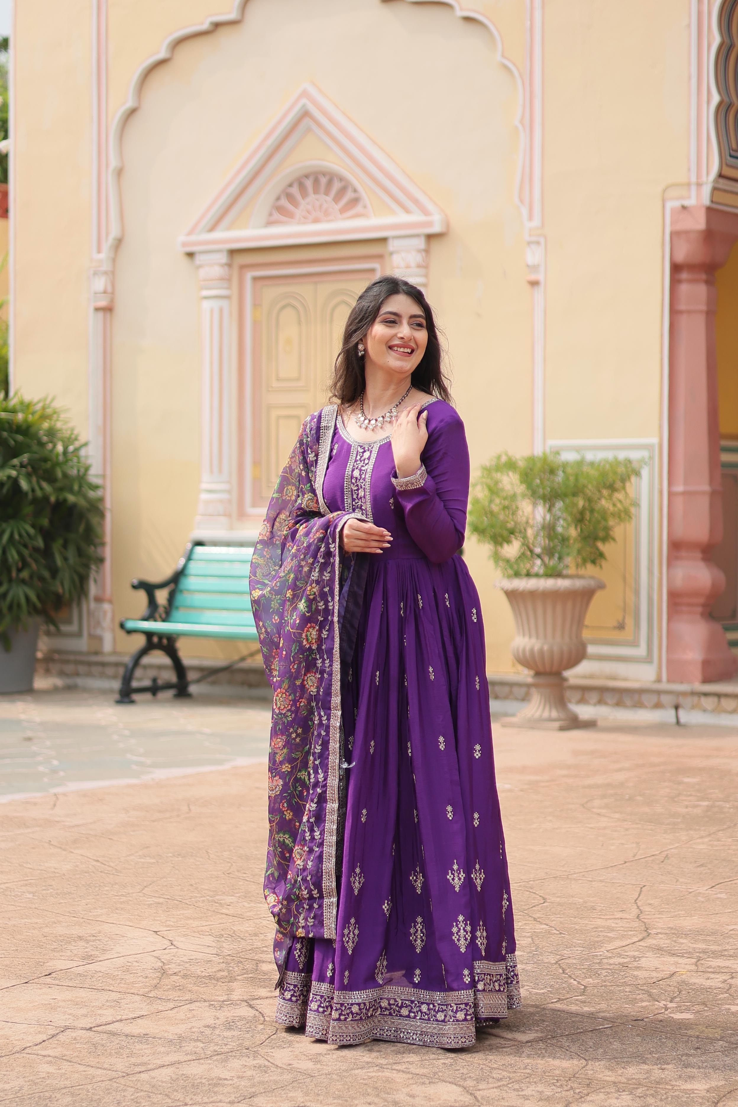 GOWN-WITH-DUPATTA COLLECTIONS 💃🏼