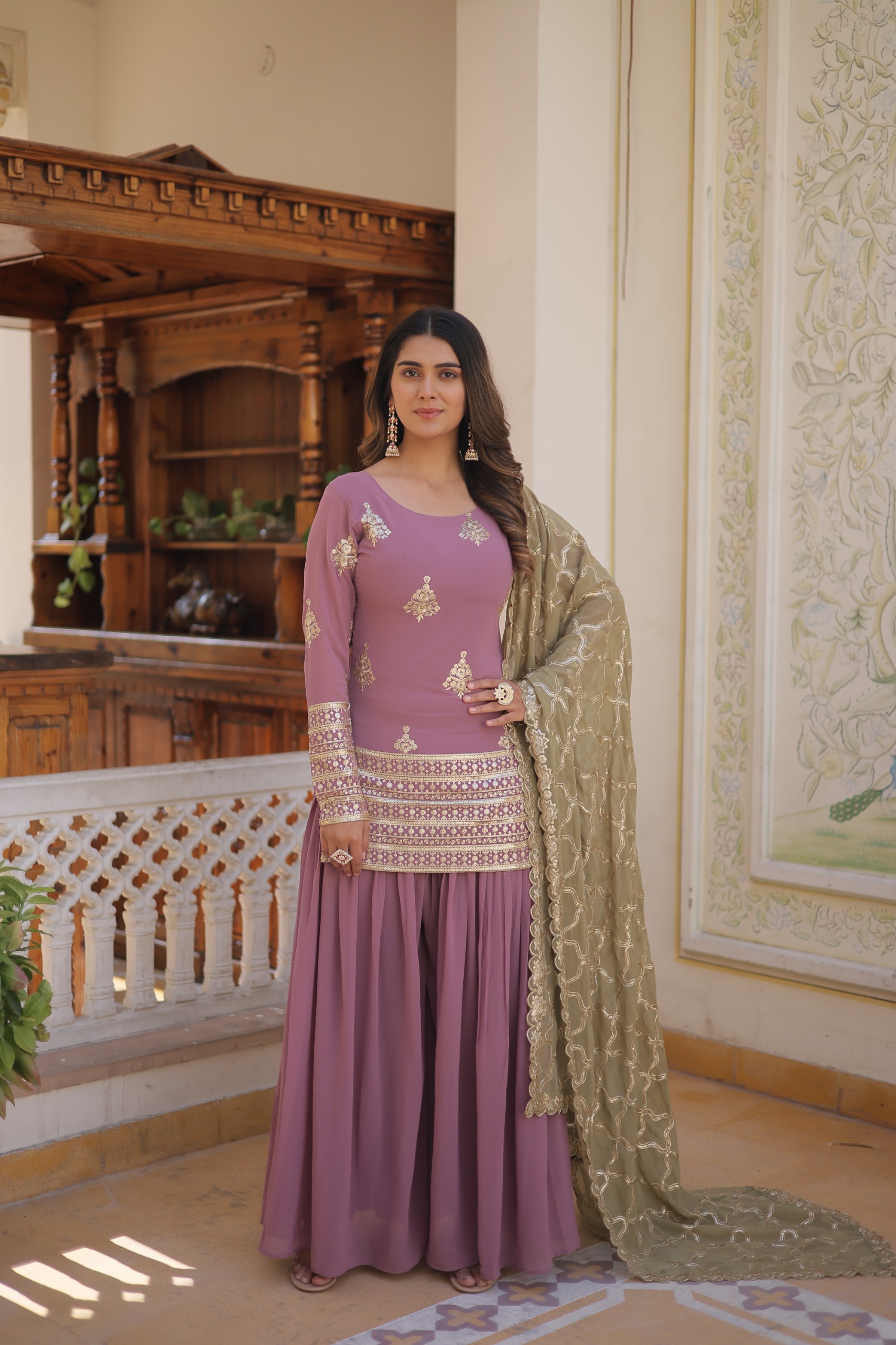 💕 PREMIUM DESIGNER READYMADE KURTI-PLAZOO-DUPATTA COLLECTIONS. 🥰