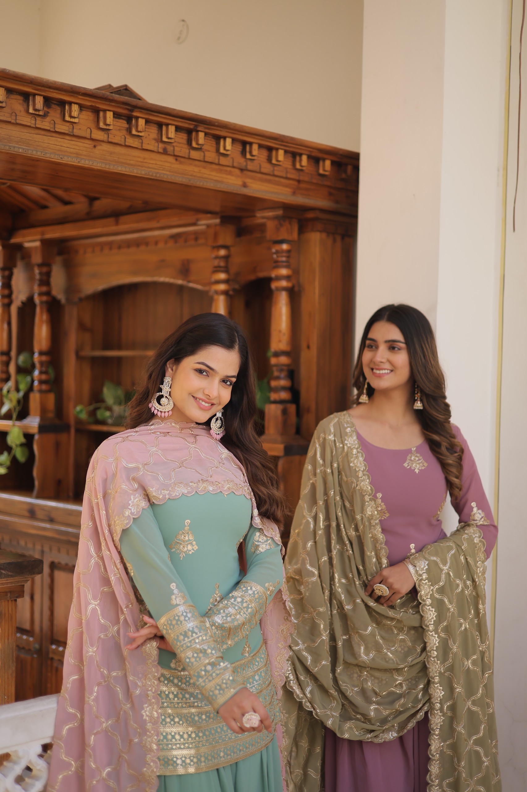 💕 PREMIUM DESIGNER READYMADE KURTI-PLAZOO-DUPATTA COLLECTIONS. 🥰