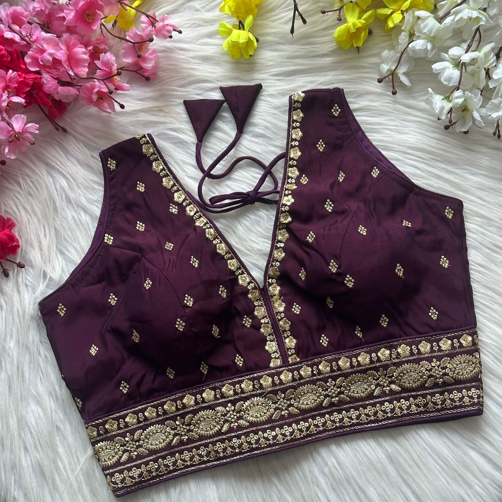 Heavy Pure Roman Silk blouse
