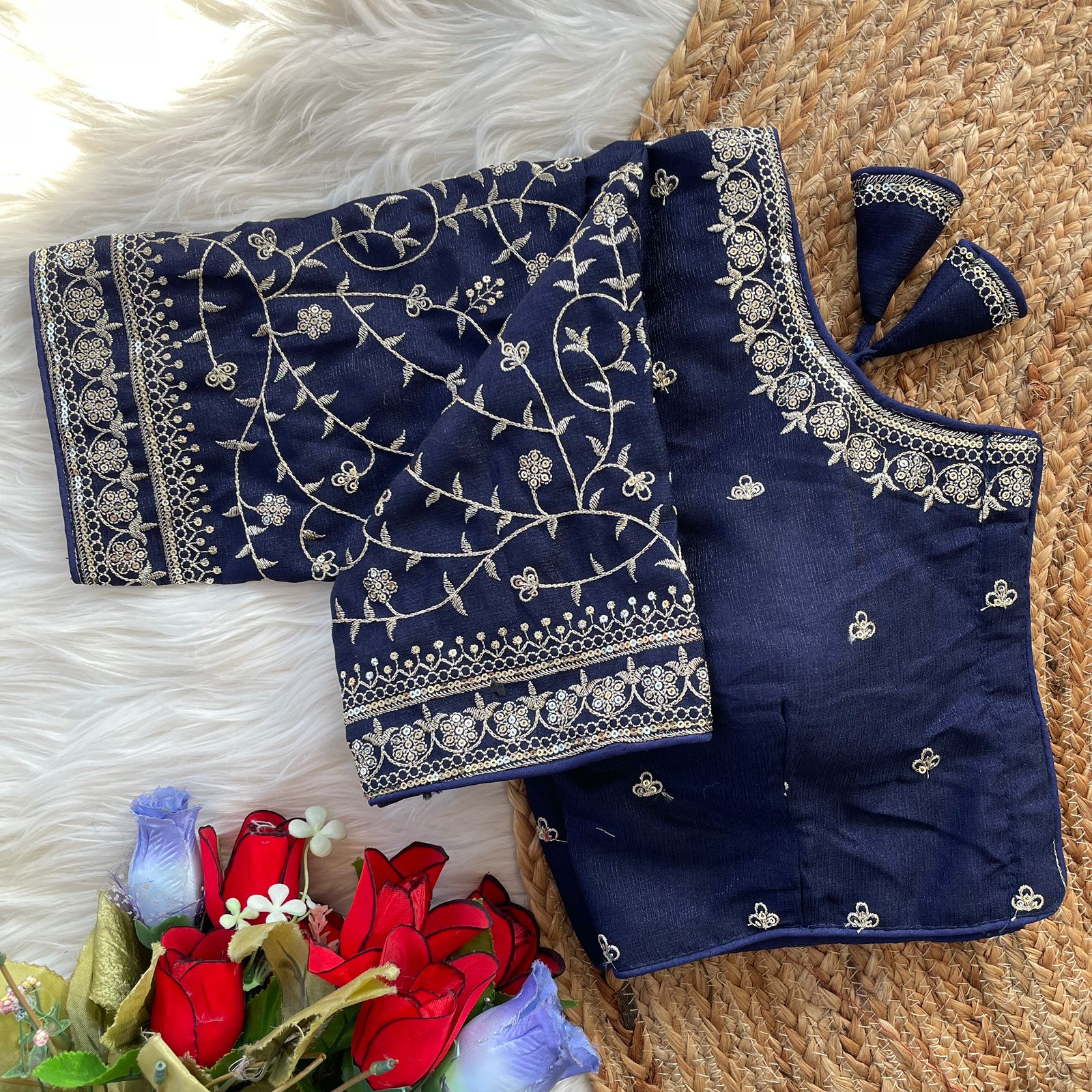 Heavy Bridal Wedding Blouse