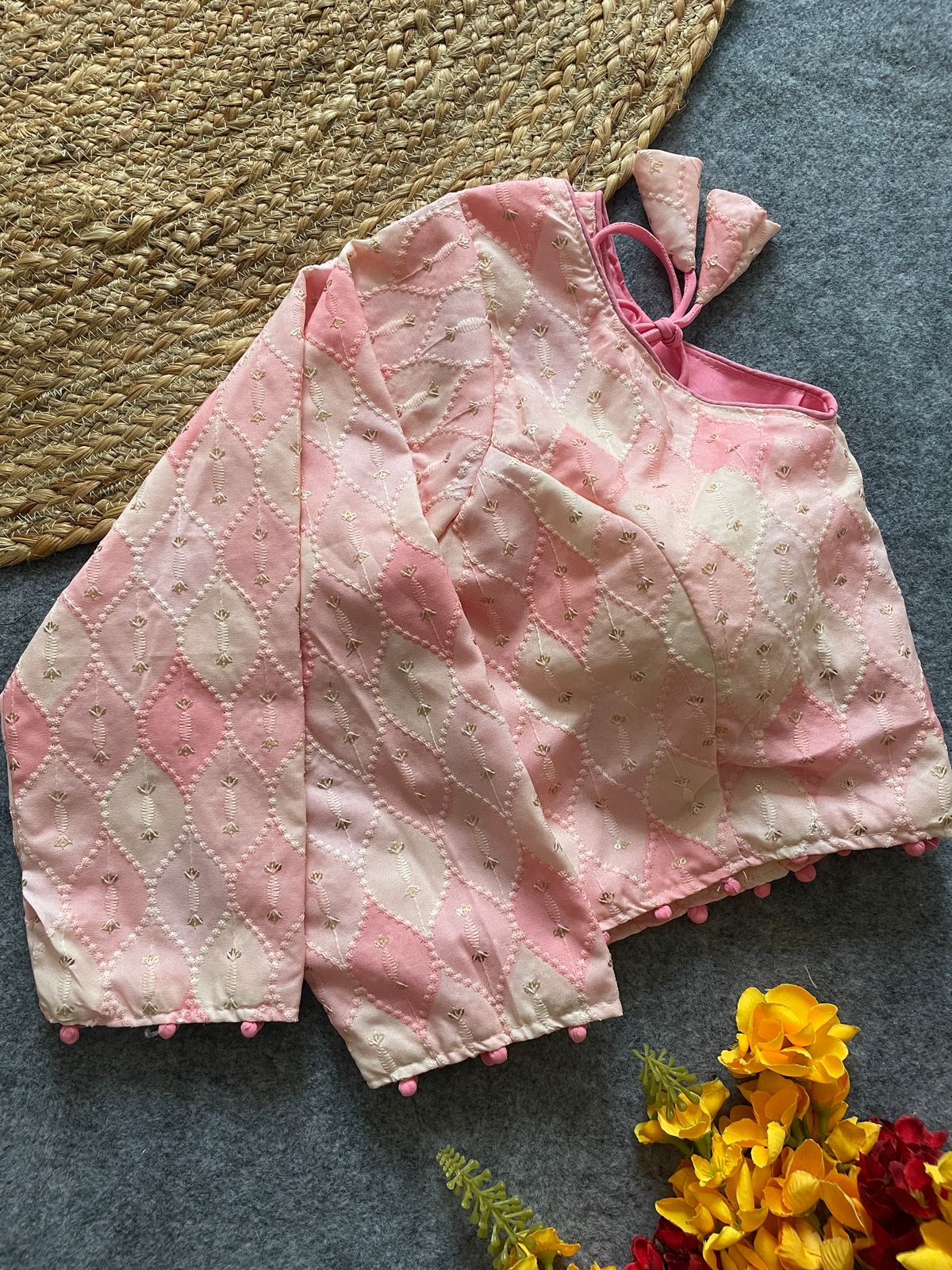 Pure Khadi Long Sleeve blouse