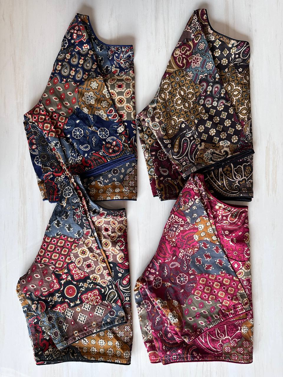 Pure Kalamkari Cotton Blouse