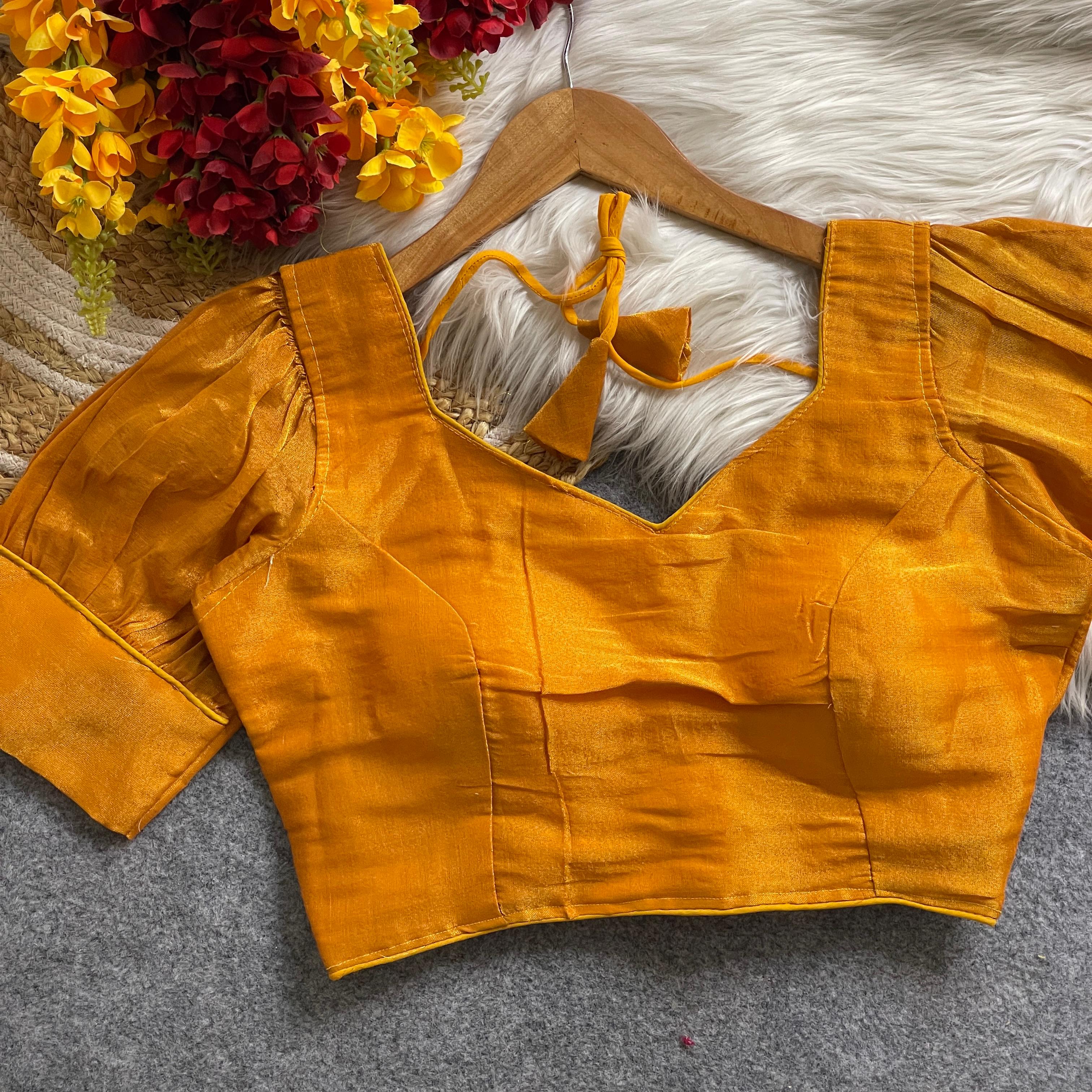 SUMMER SPECIAL METALLIC BLOUSE