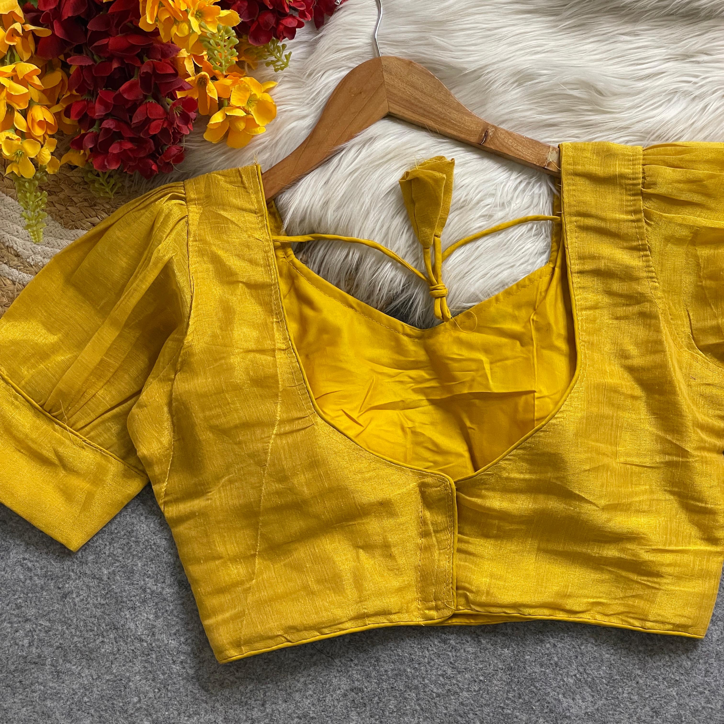 SUMMER SPECIAL METALLIC BLOUSE