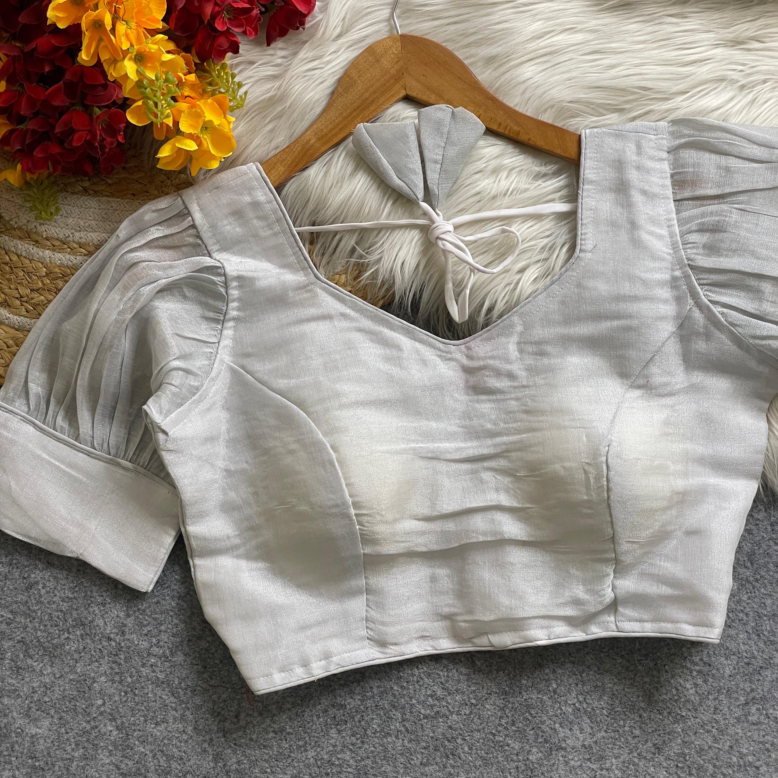 SUMMER SPECIAL METALLIC BLOUSE