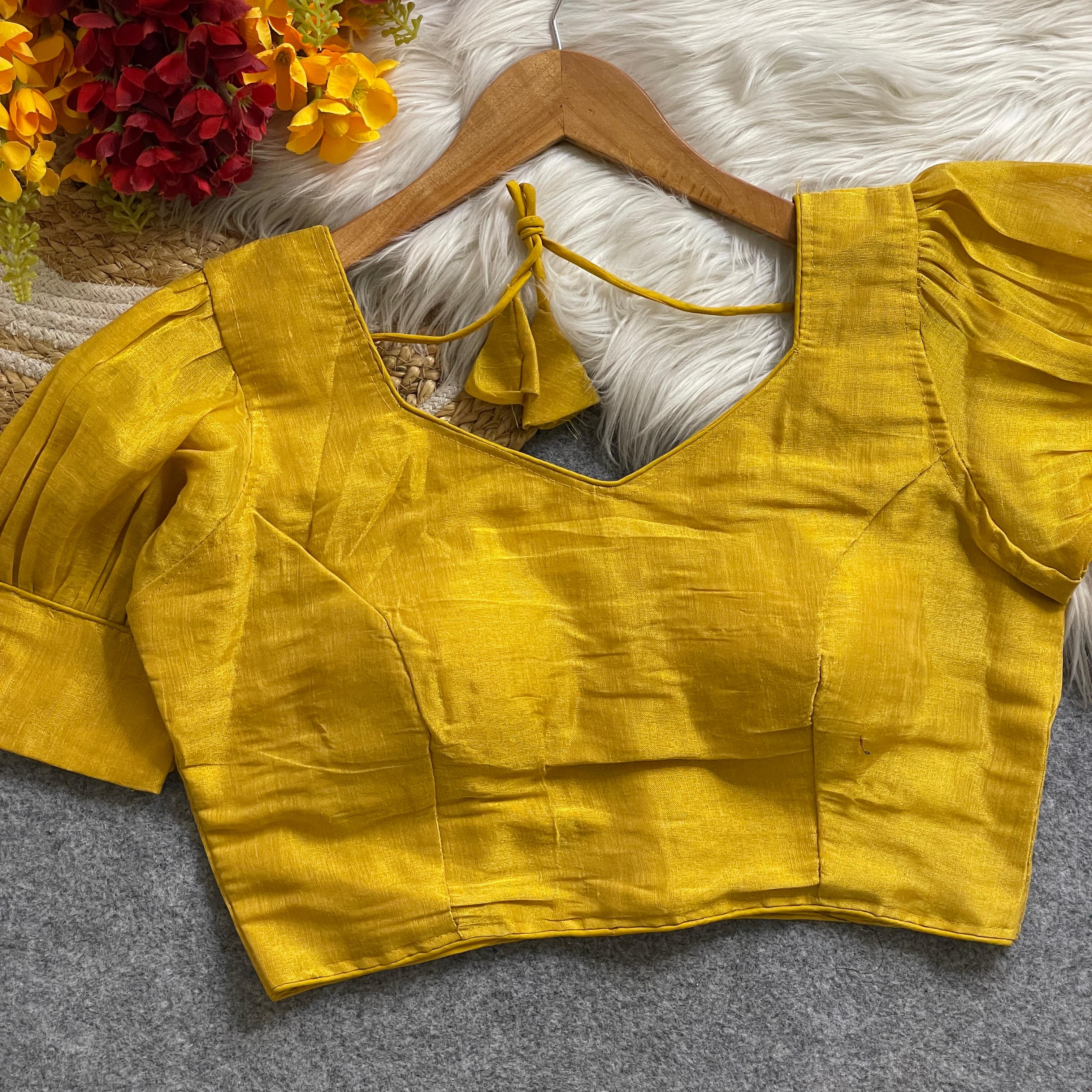 SUMMER SPECIAL METALLIC BLOUSE