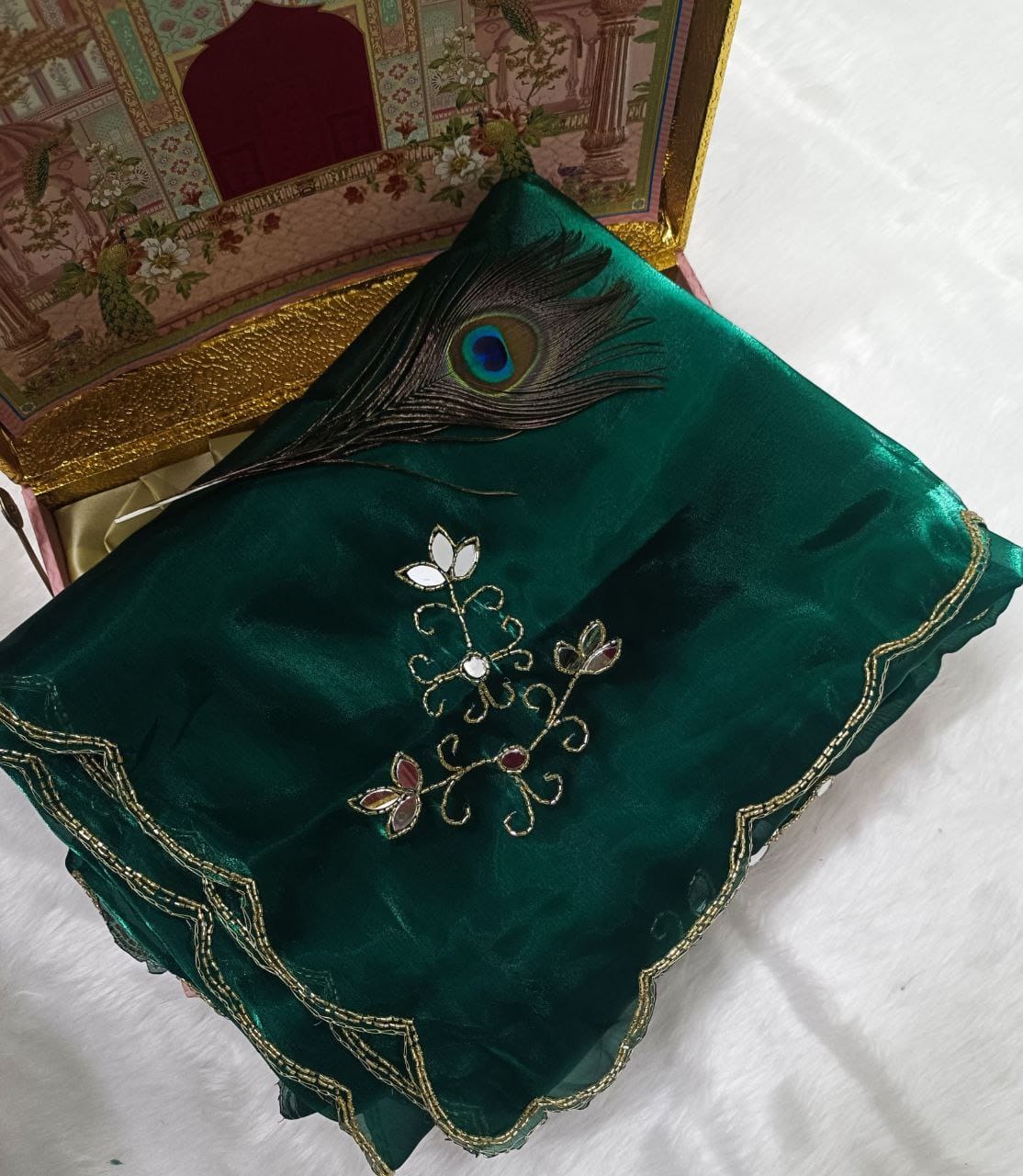 Jimmy Chu  handwork sarees 