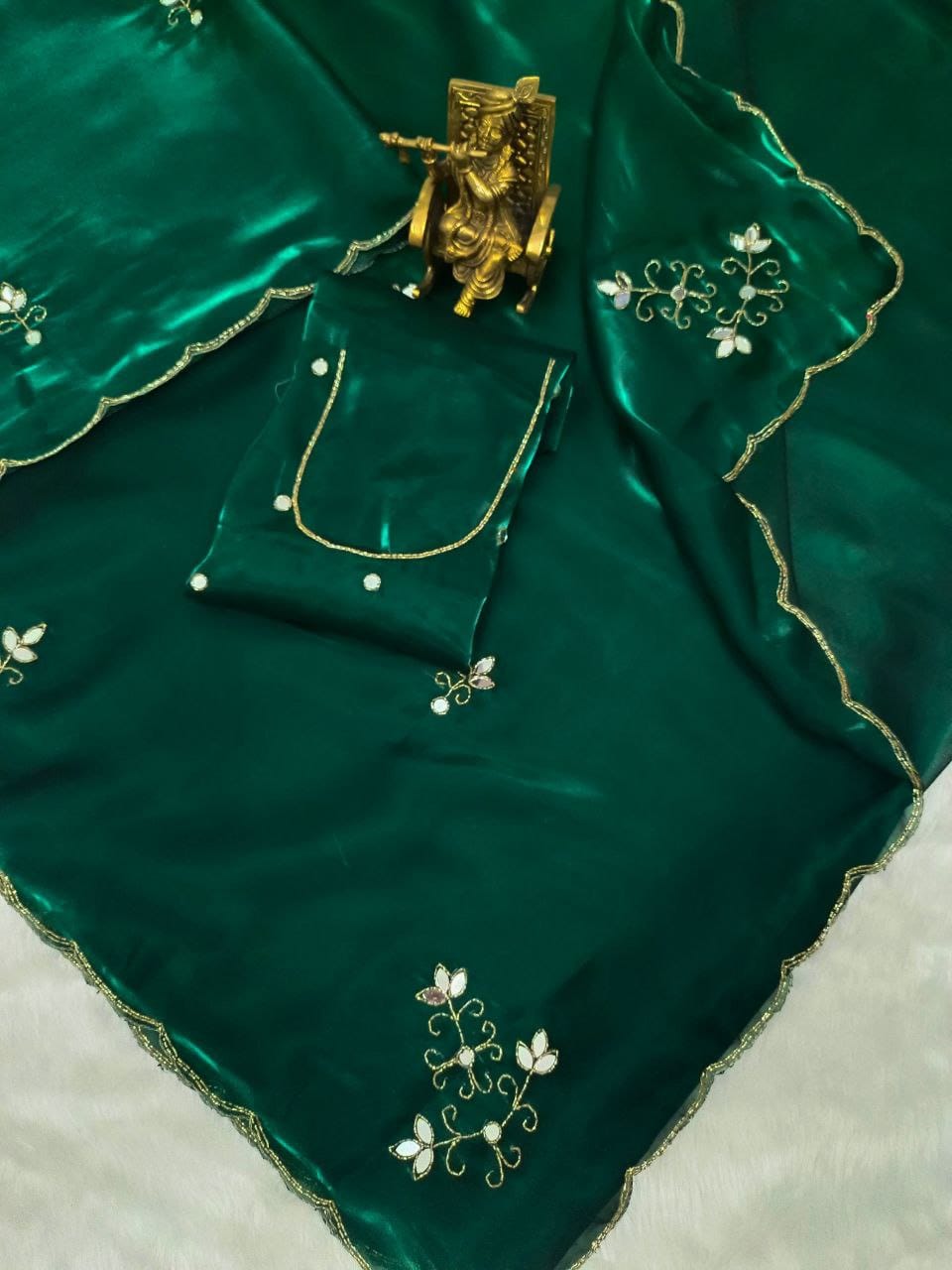 Jimmy Chu  handwork sarees 