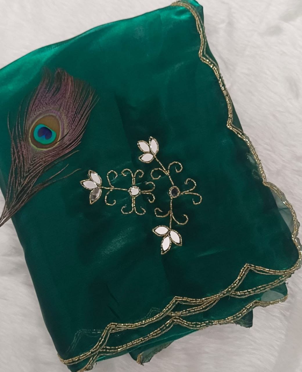 Jimmy Chu  handwork sarees 