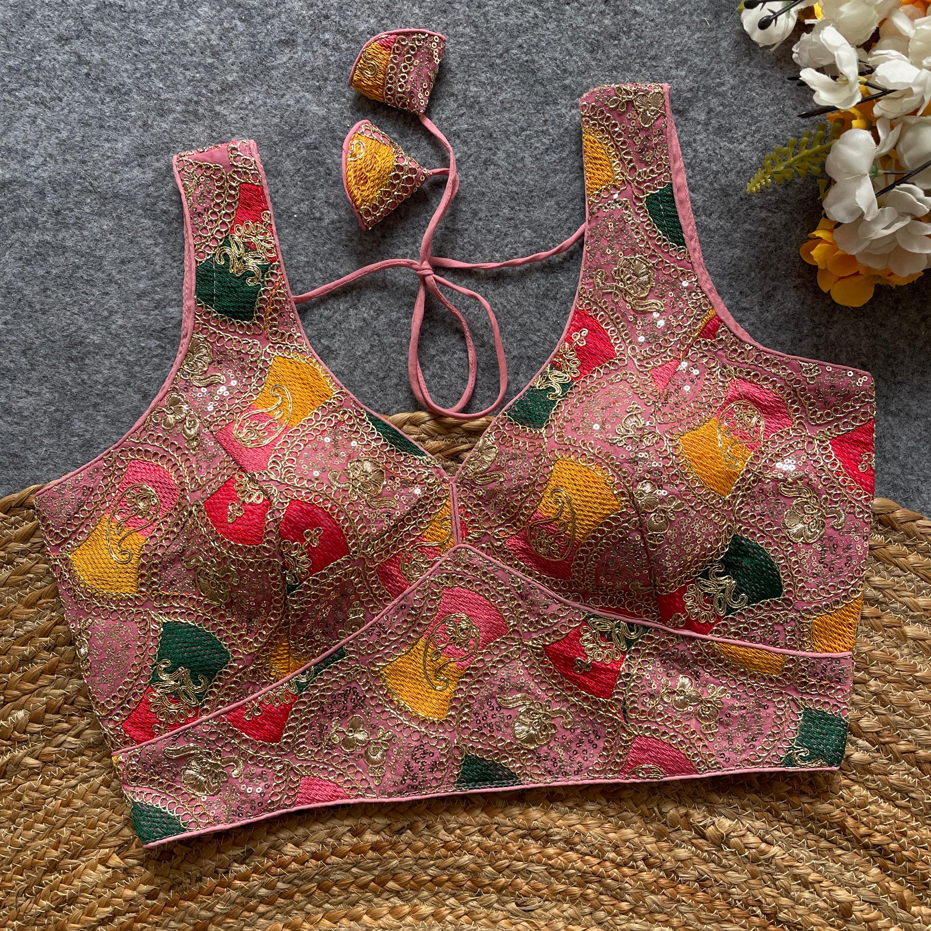 Bollywood Style Heavy Codding Work Blouse