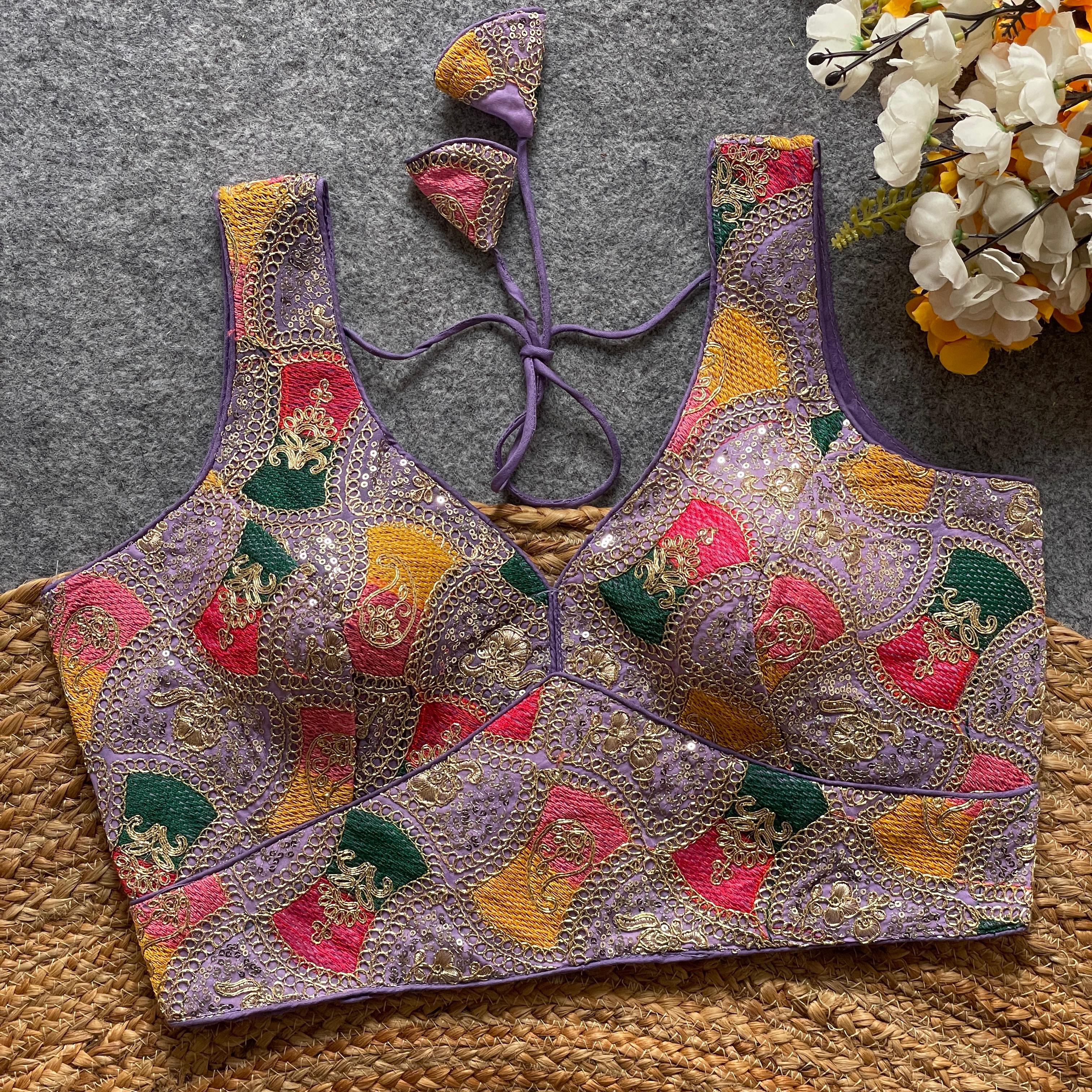 Bollywood Style Heavy Codding Work Blouse