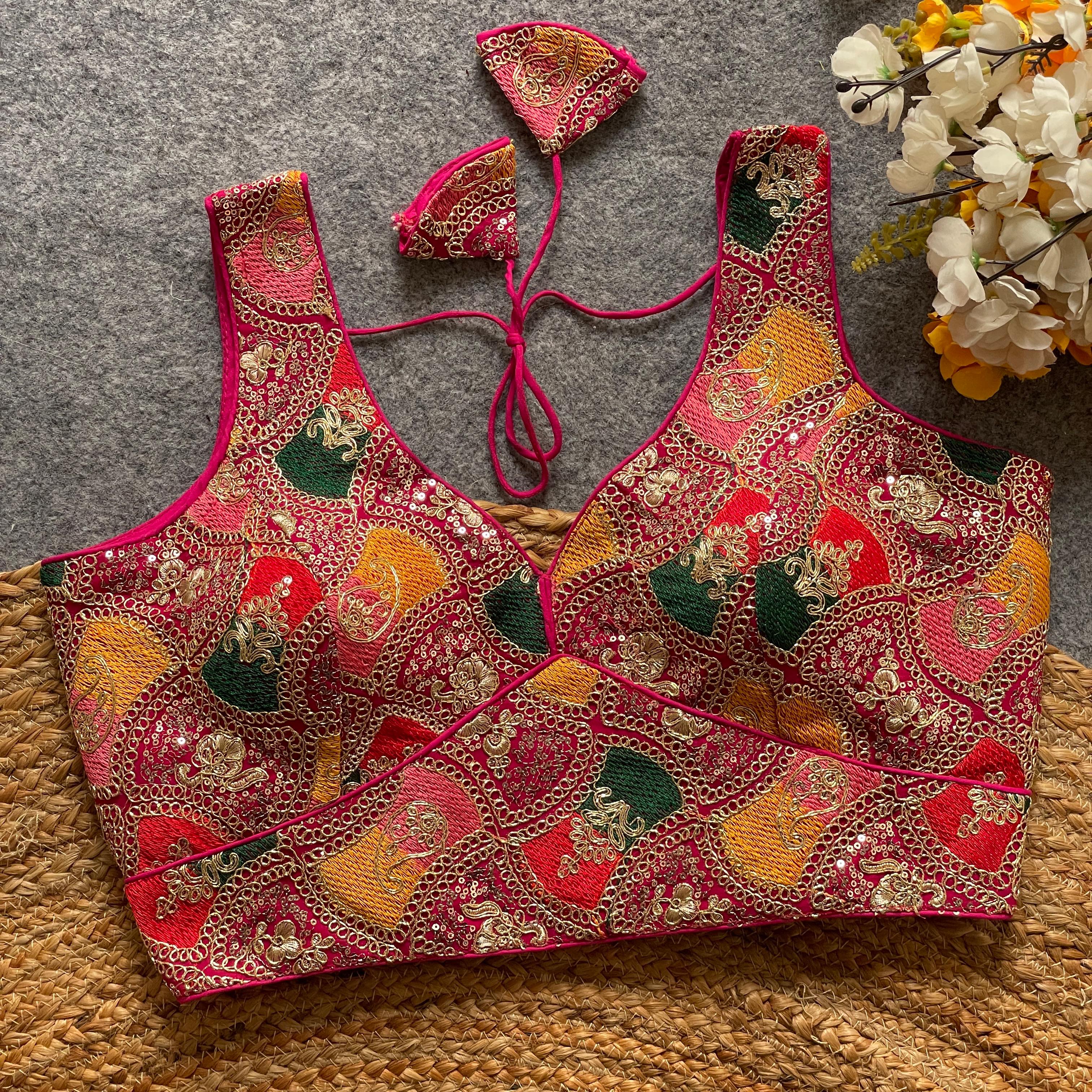 Bollywood Style Heavy Codding Work Blouse
