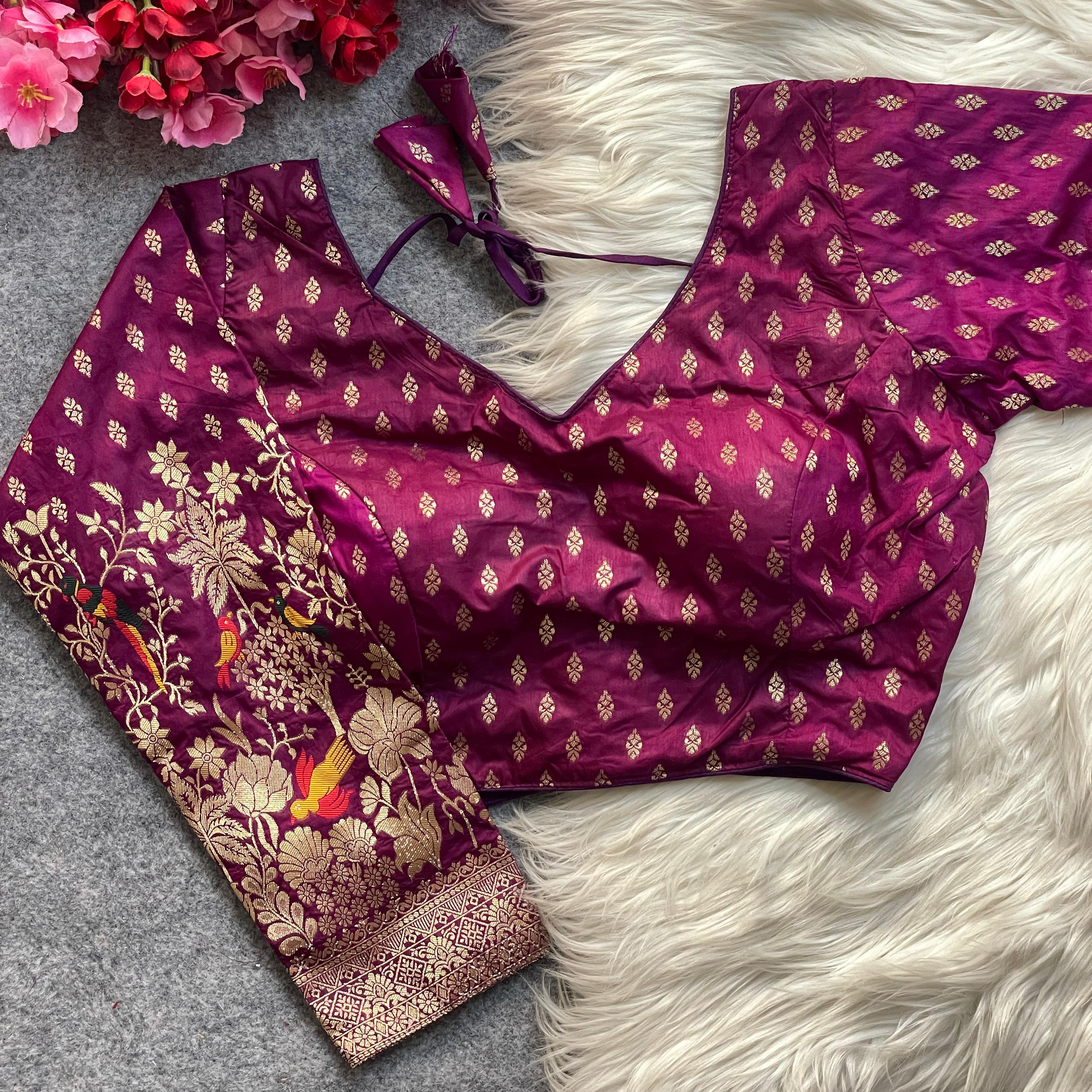 Pure Dola Silk With Multicolour Weaving