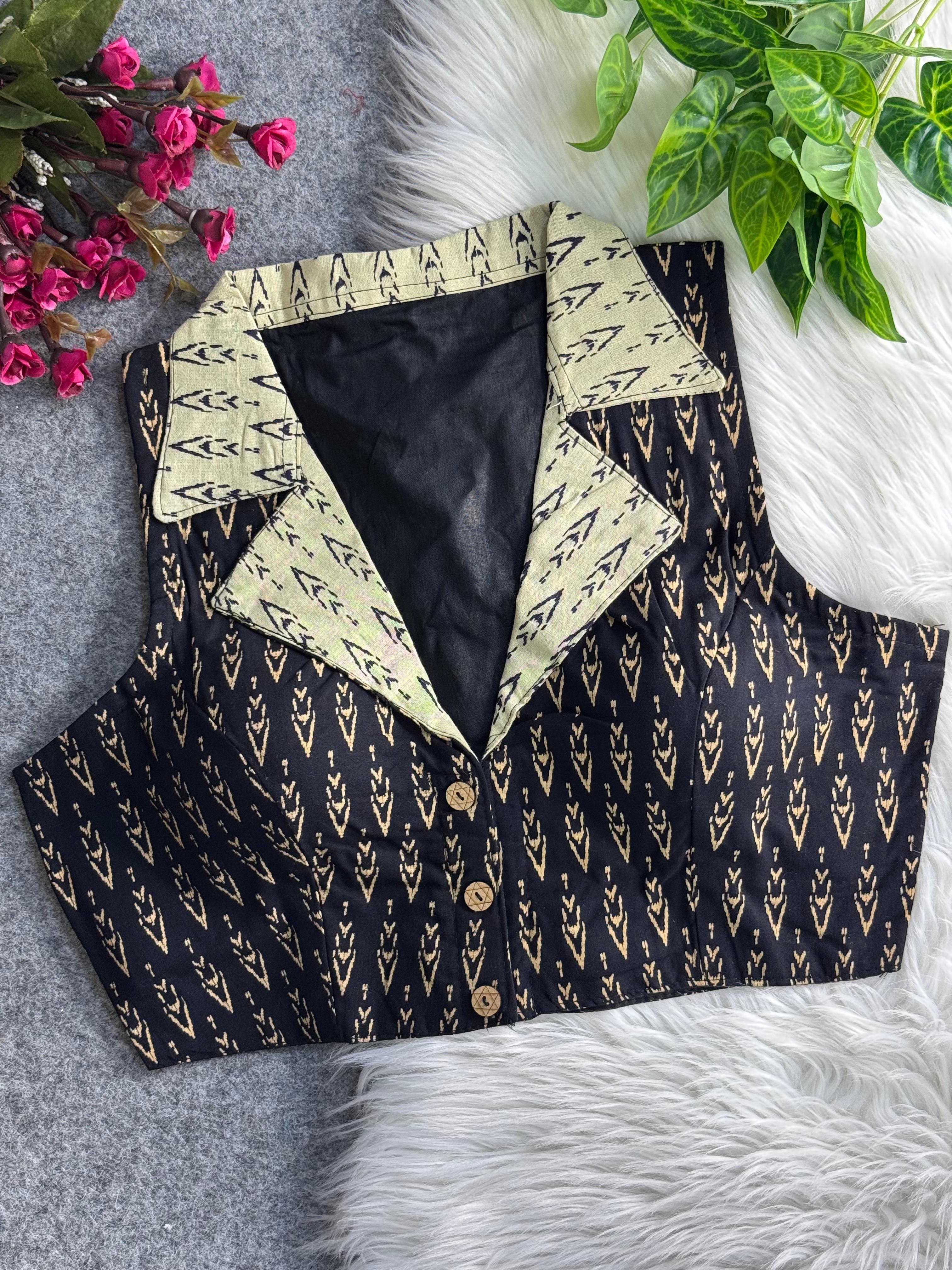 ♥️ NEW SUMMER SPECIAL AJRAKH PRINTED PURE COTTON BLOUSES❤️
