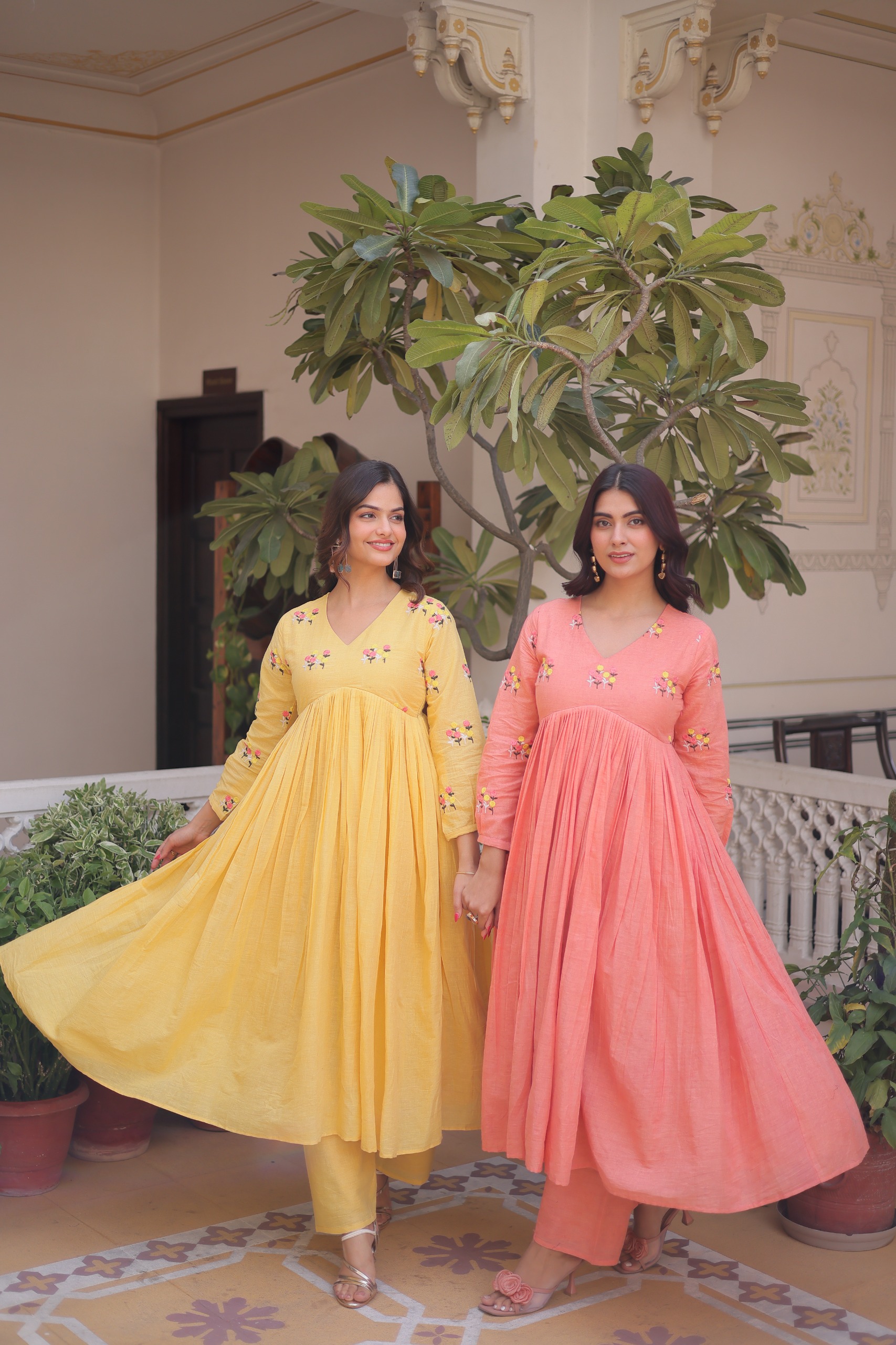 Elegant Anarkali Set