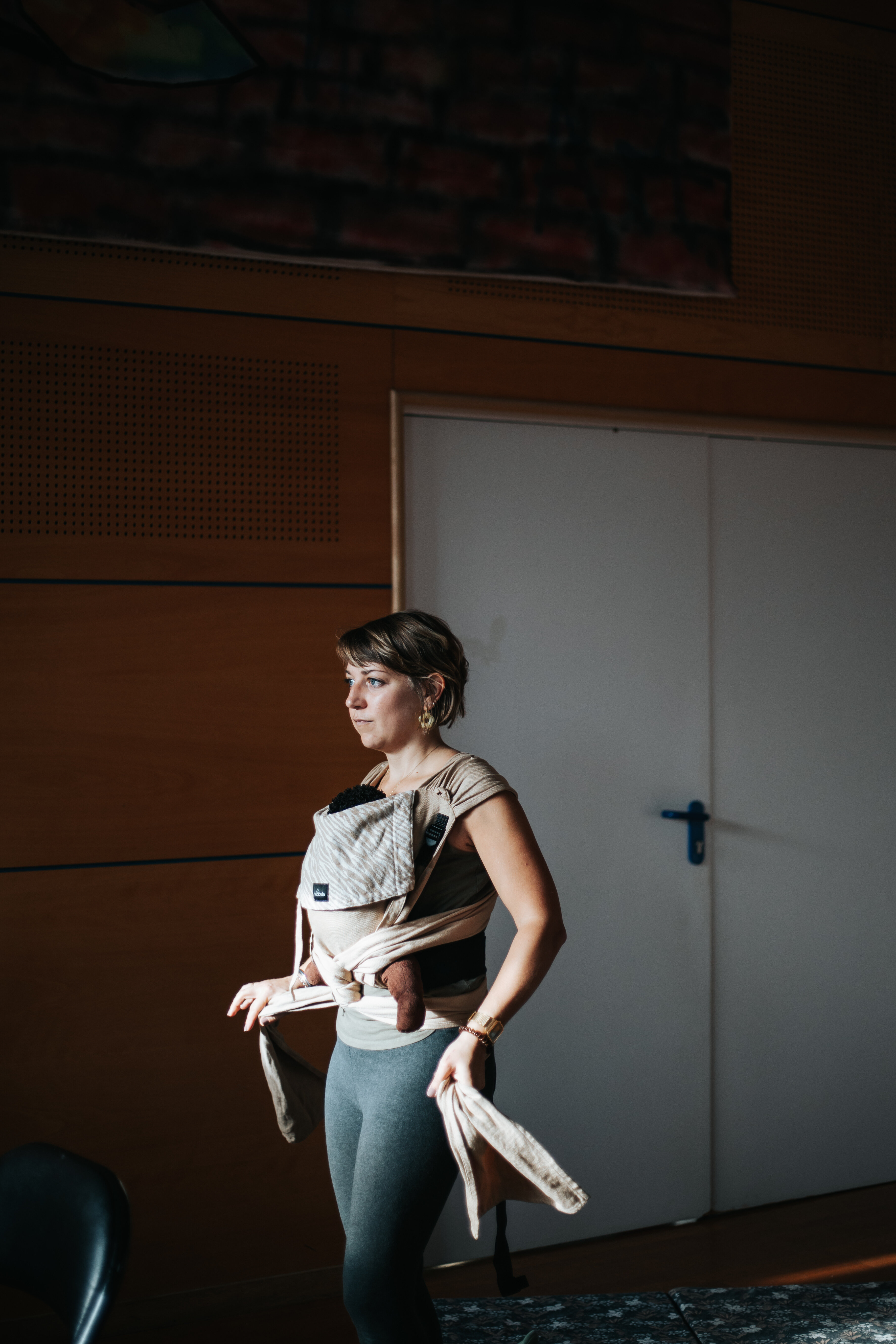 Portage sling ou préformé en visio