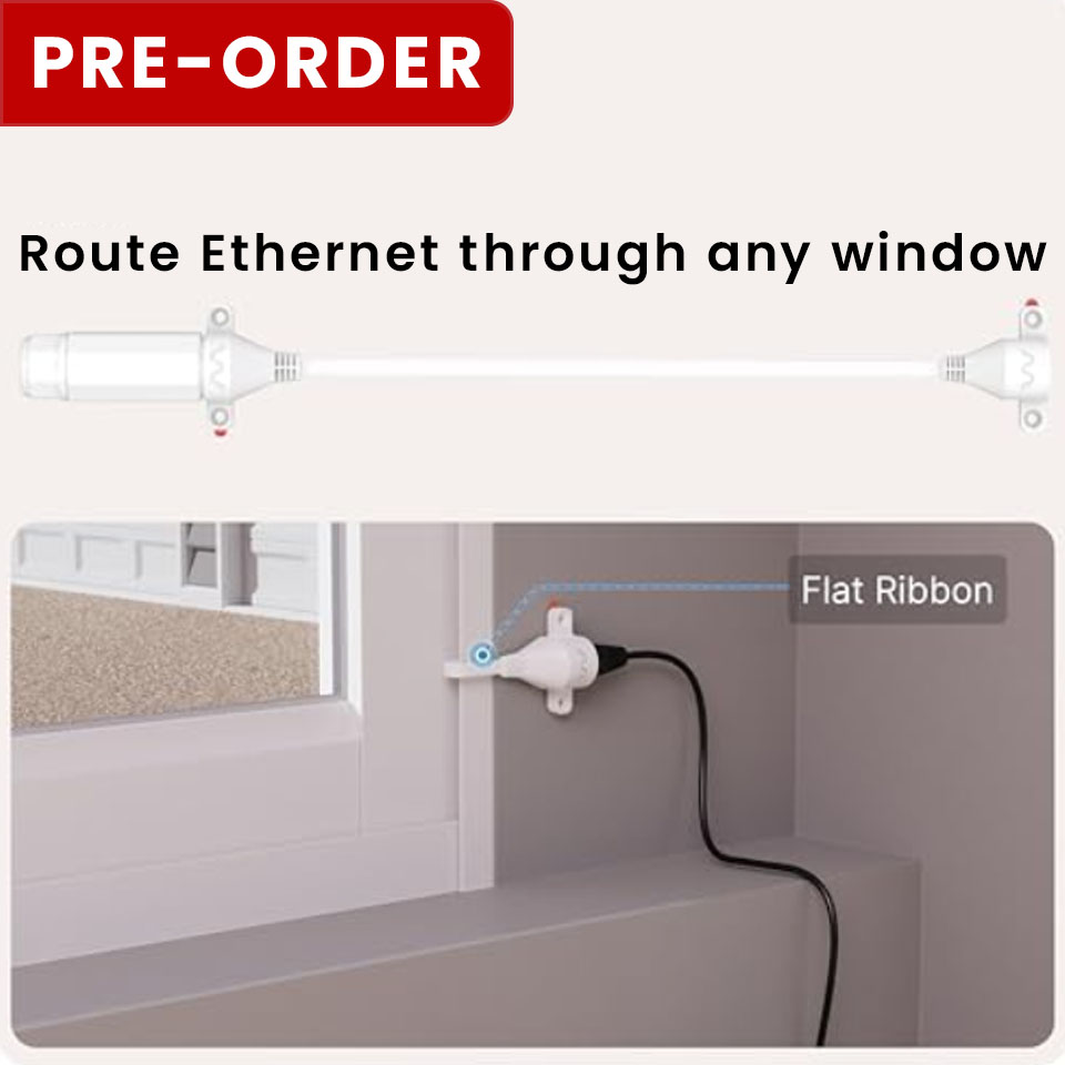 Starlink Window Pass-Through Cable (Ethernet)
