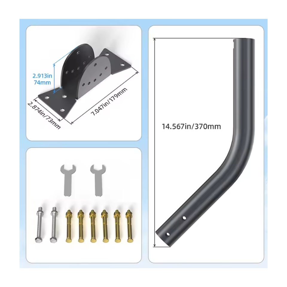 Starlink Gen 2 Wall & Roof Mount (2-in-1)