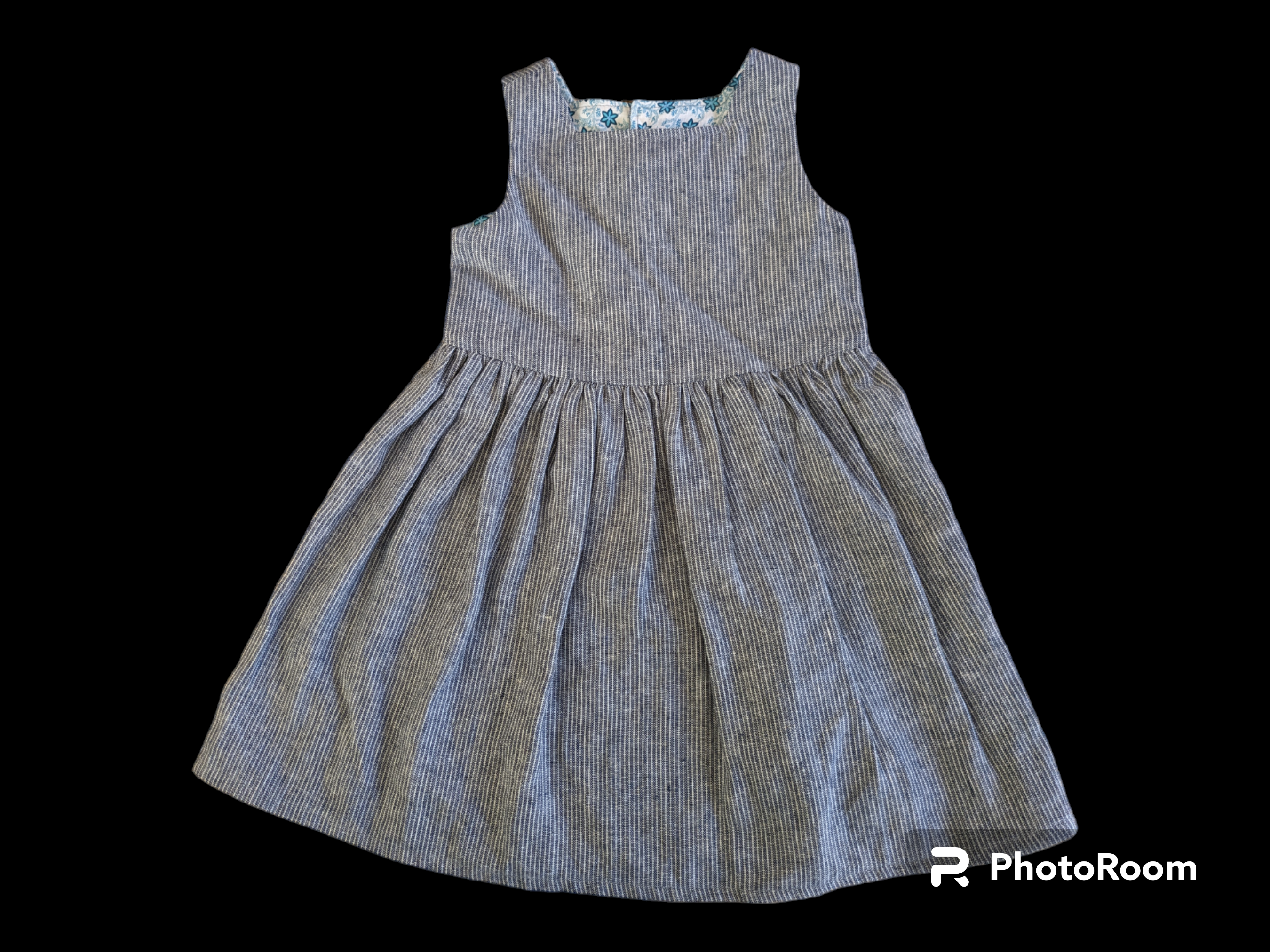 Blue Striped 3-4y