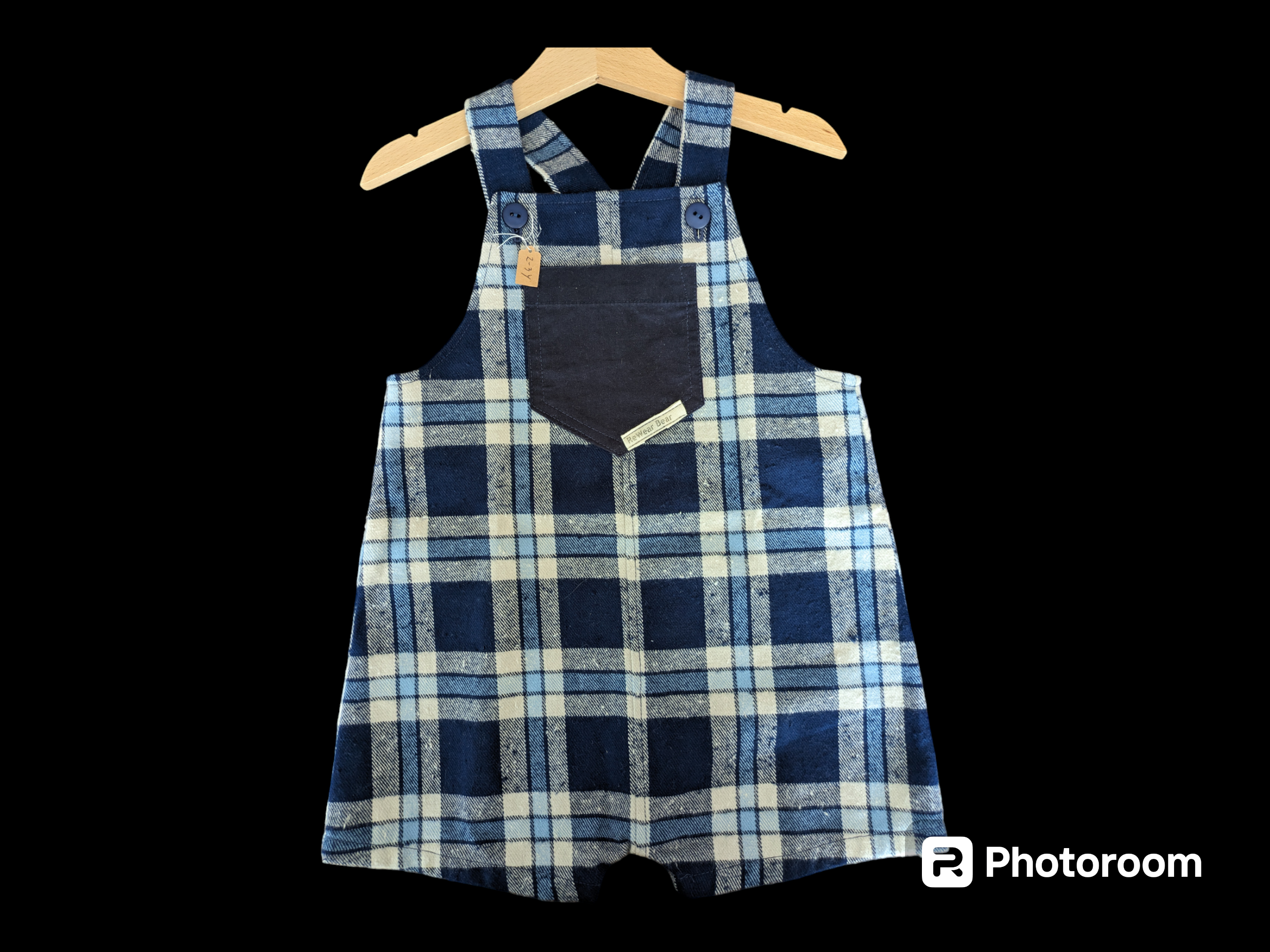 Blue Plaid 2-3yrs