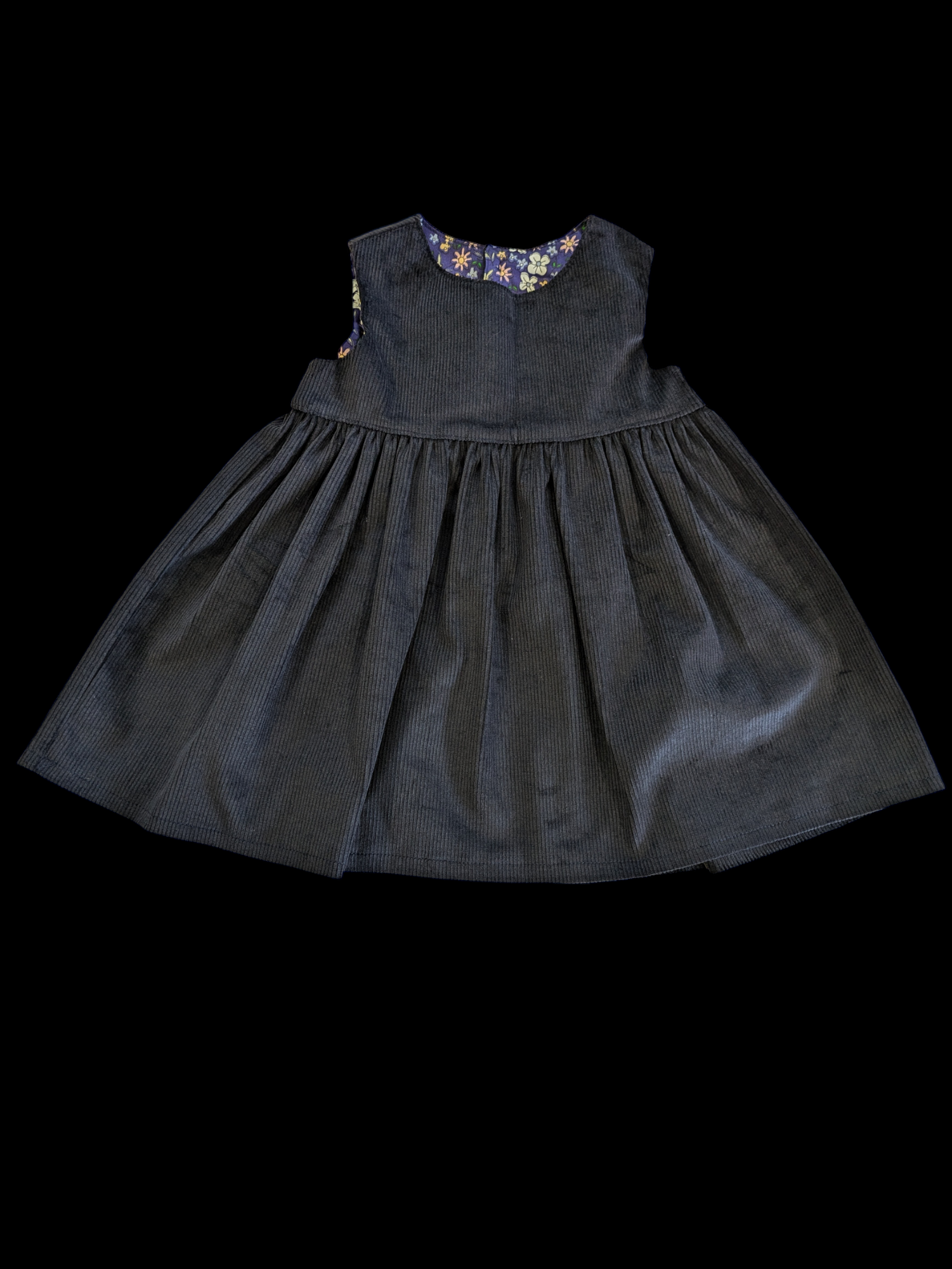 Dark blue cord 6-12m