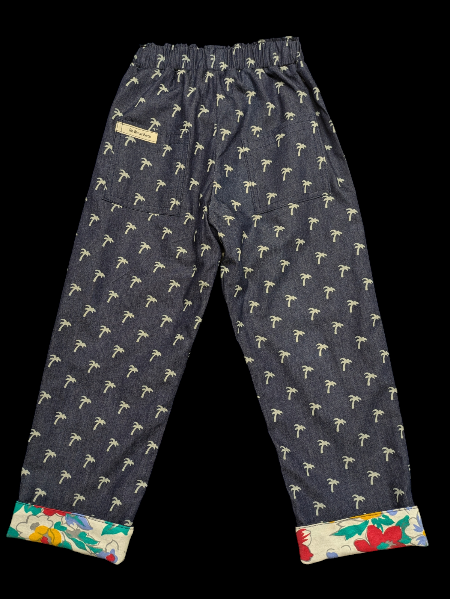Palm trees with flowery lining 4-5yrs