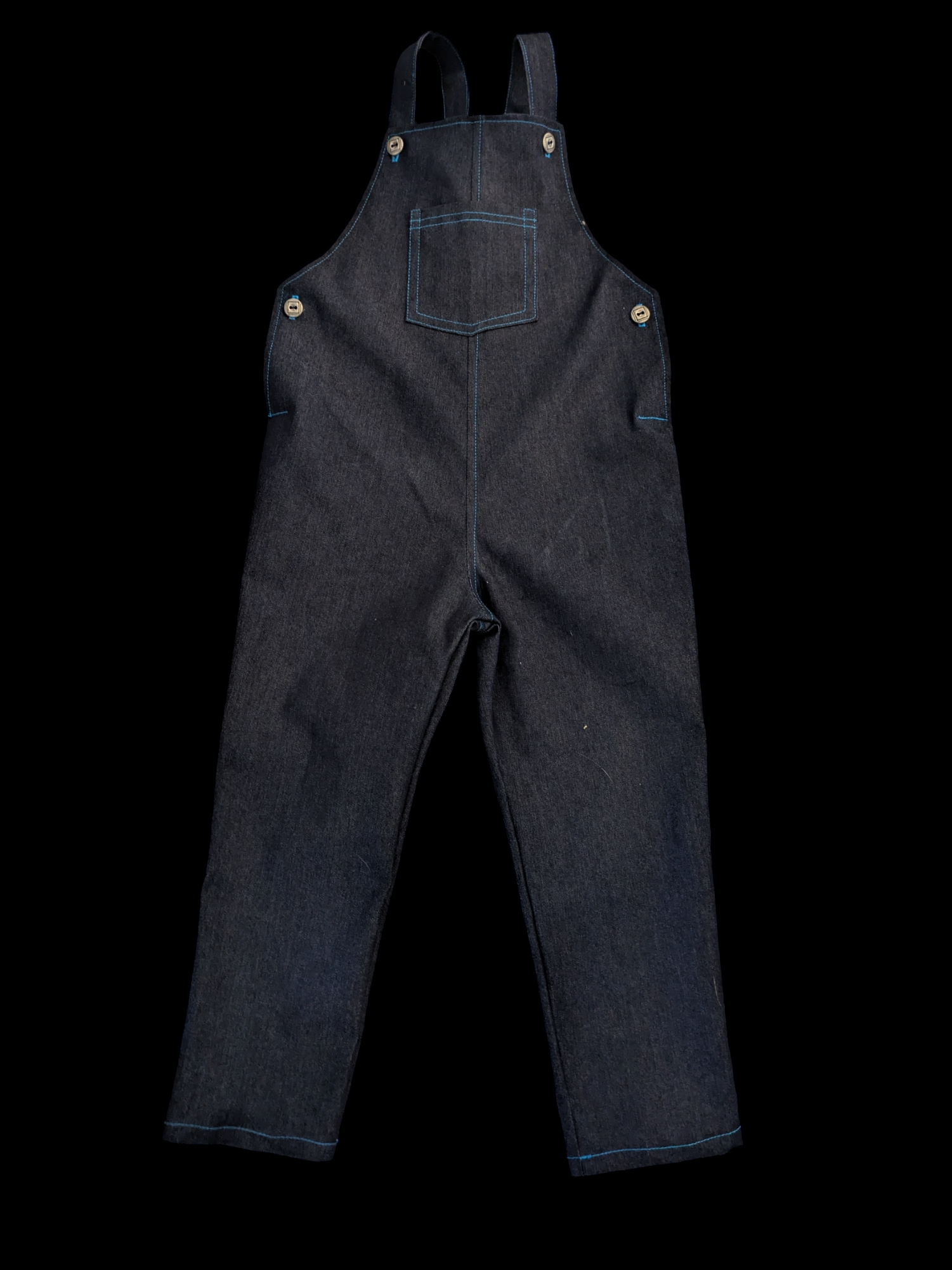 Denim with blue cats 3-4y
