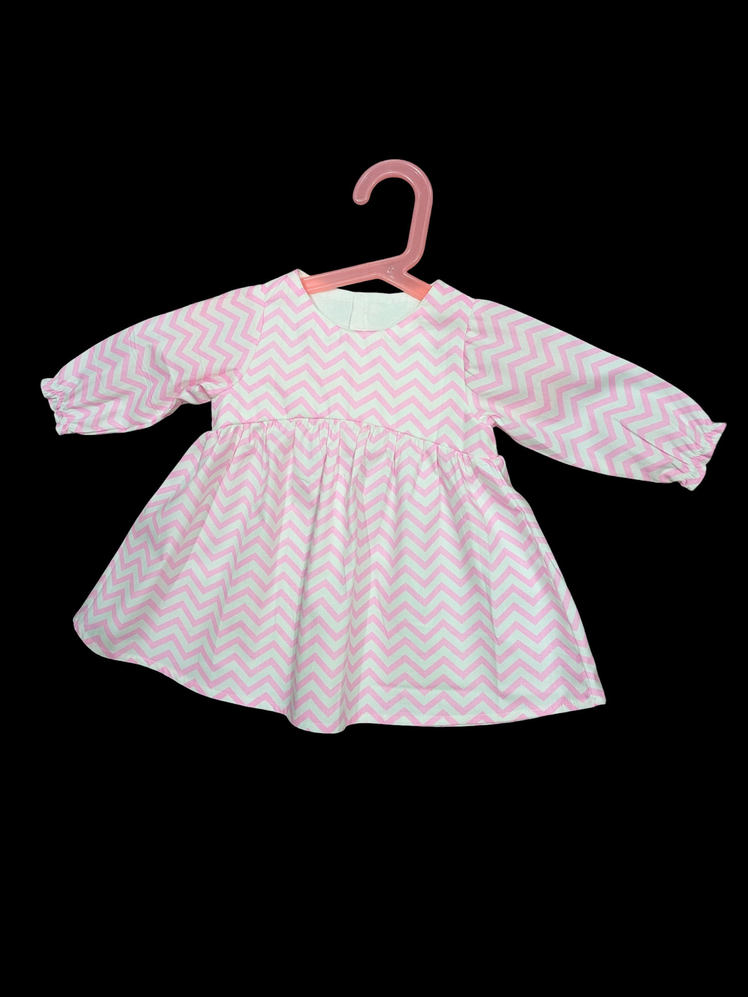 Zigzag dress 6-12m