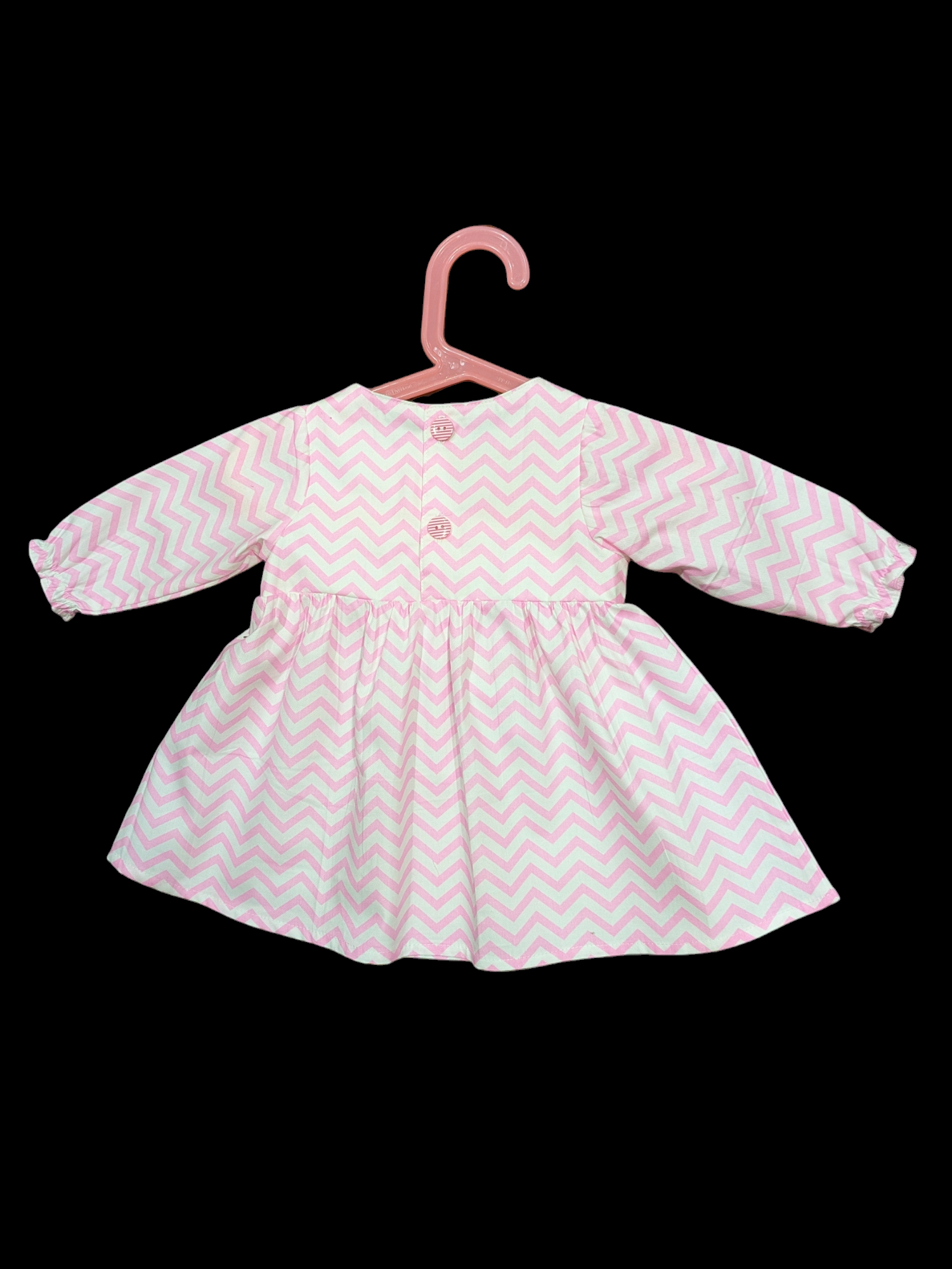 Zigzag dress 6-12m