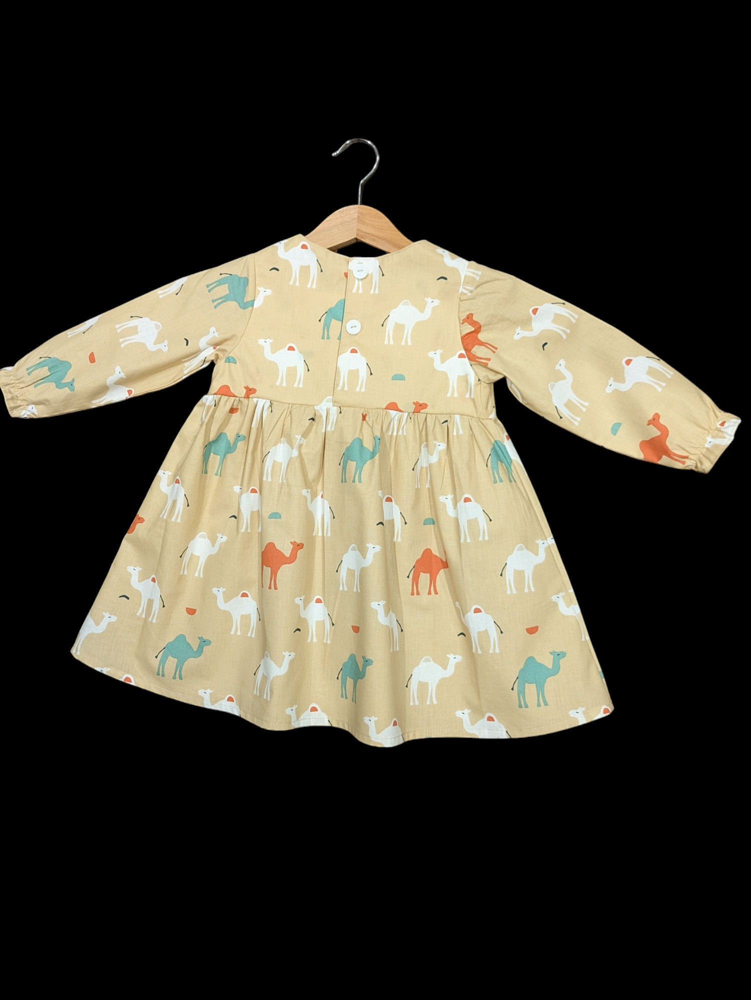 Long sleeves camels 1-2y