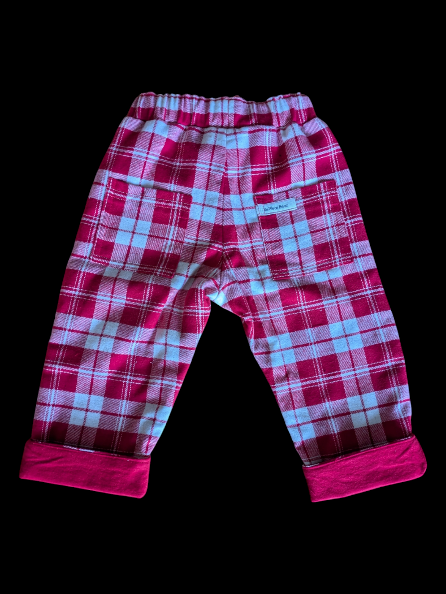 Red and white check 6-12m
