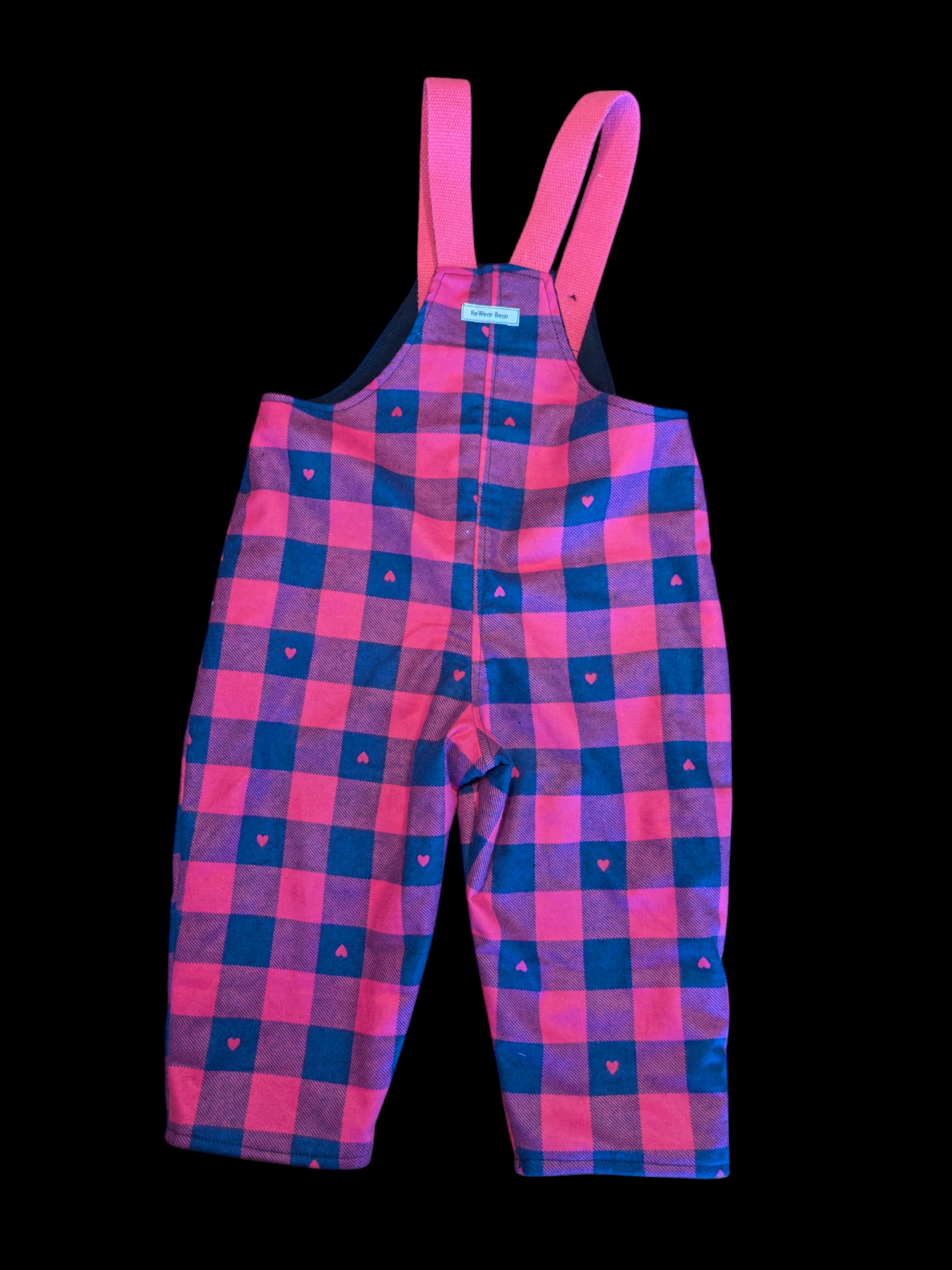 Pink check brushed cotton 2-3yrs
