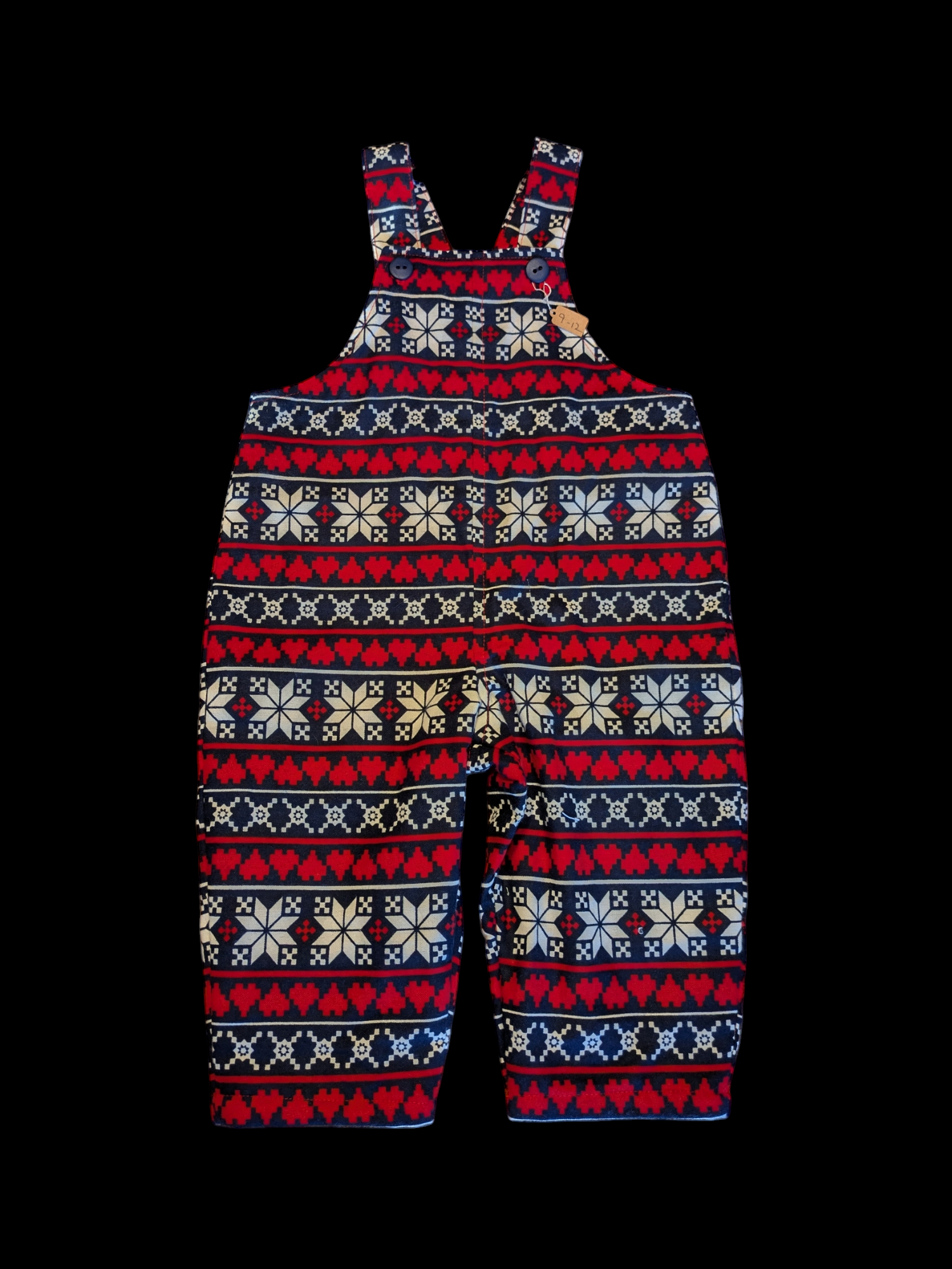 Christmas fabric 6-12m