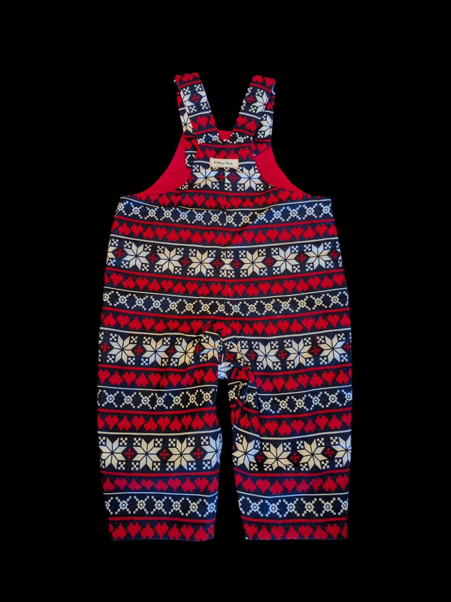 Christmas fabric 6-12m