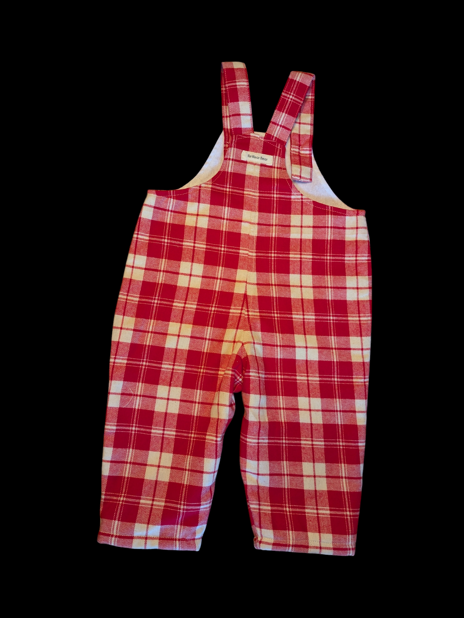 Red and white check 6-12m