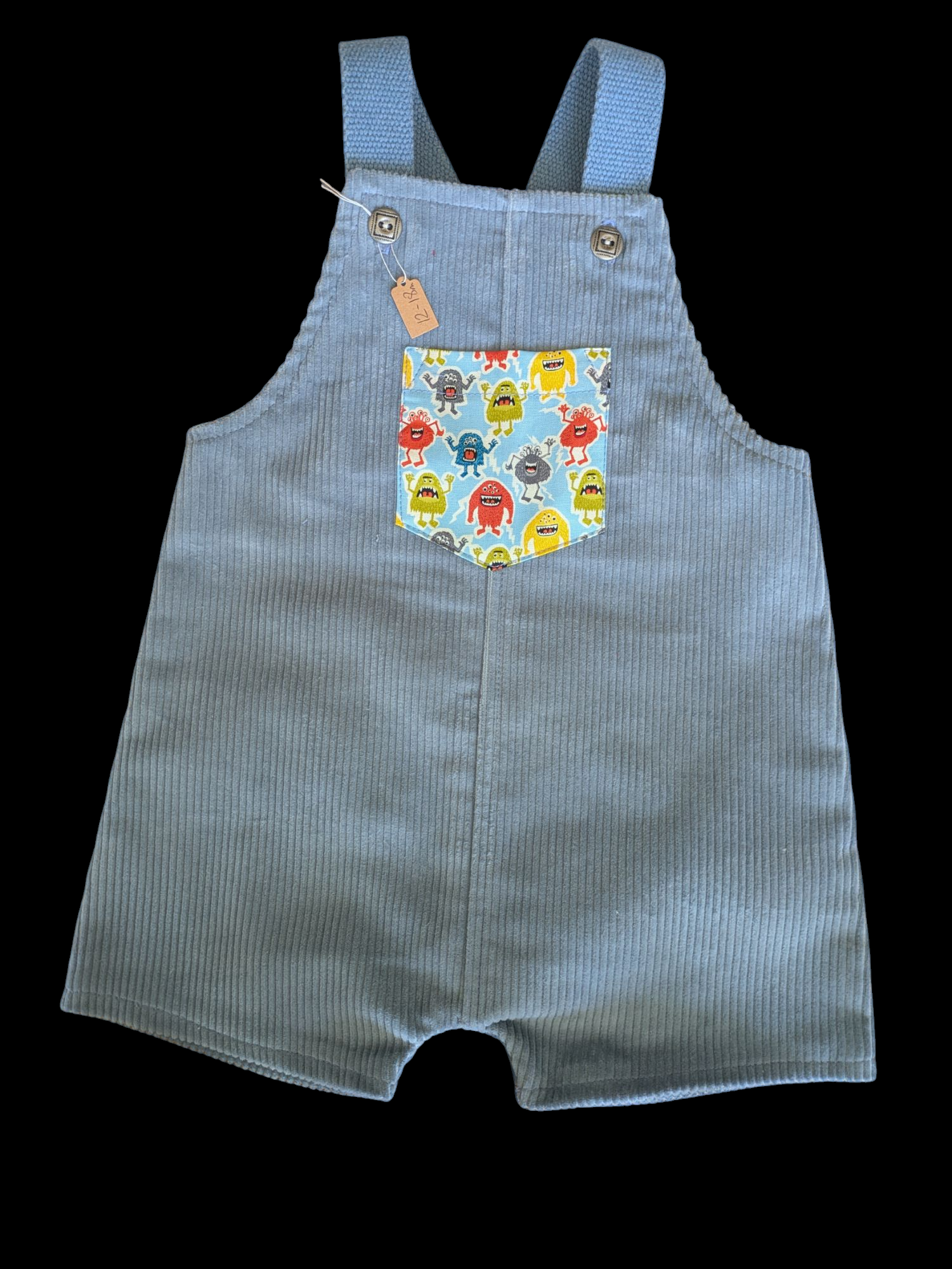 Monsters blue cord 1-2yrs