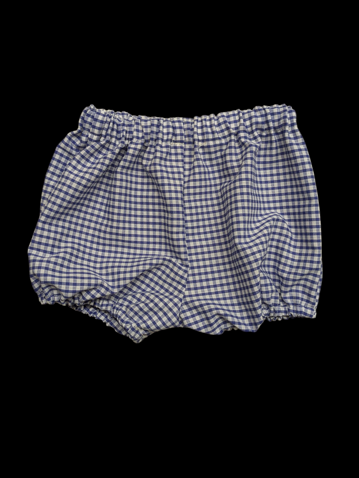 Blue gingham
