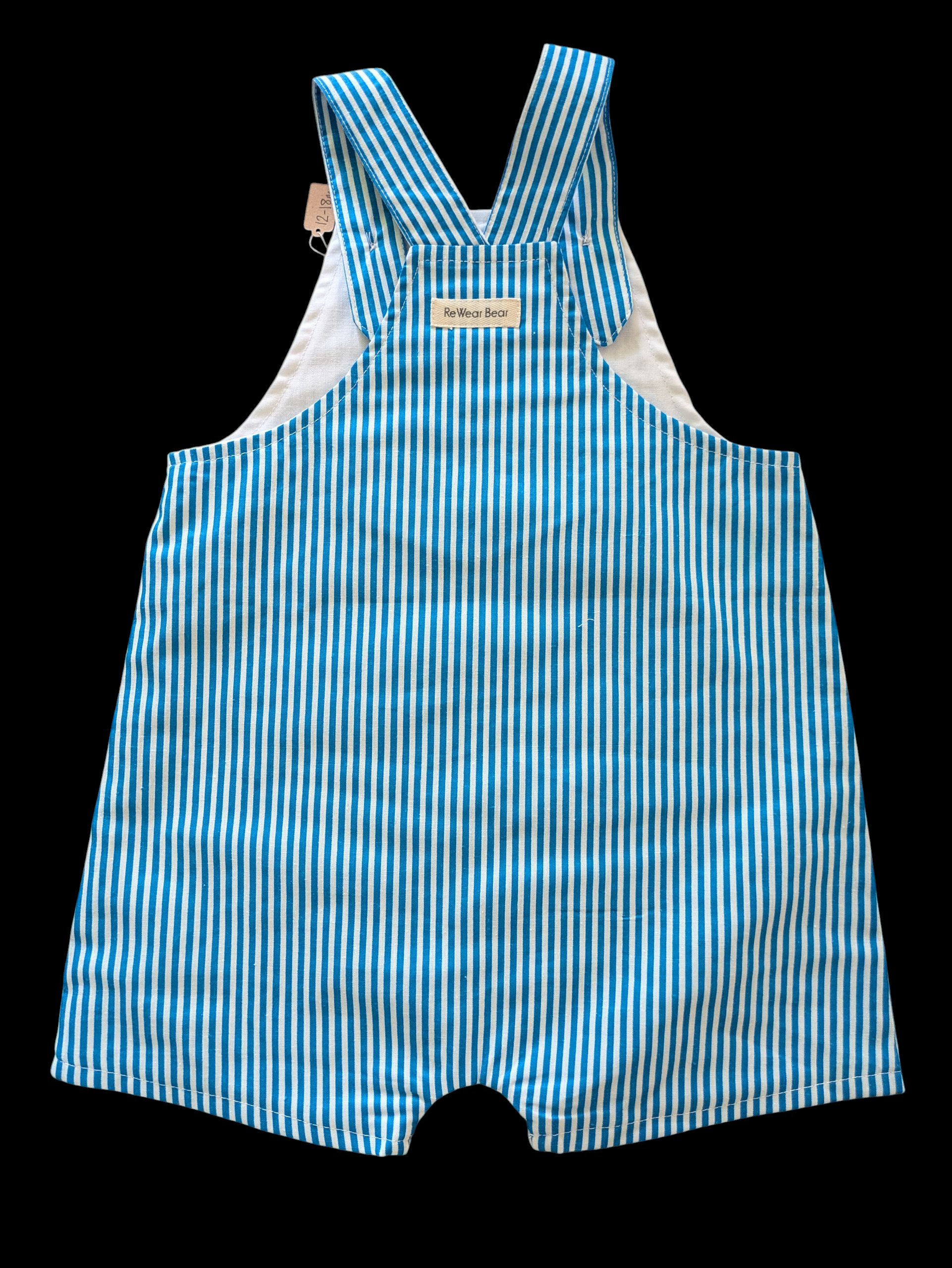 Blue pin stripes 1-2yrs