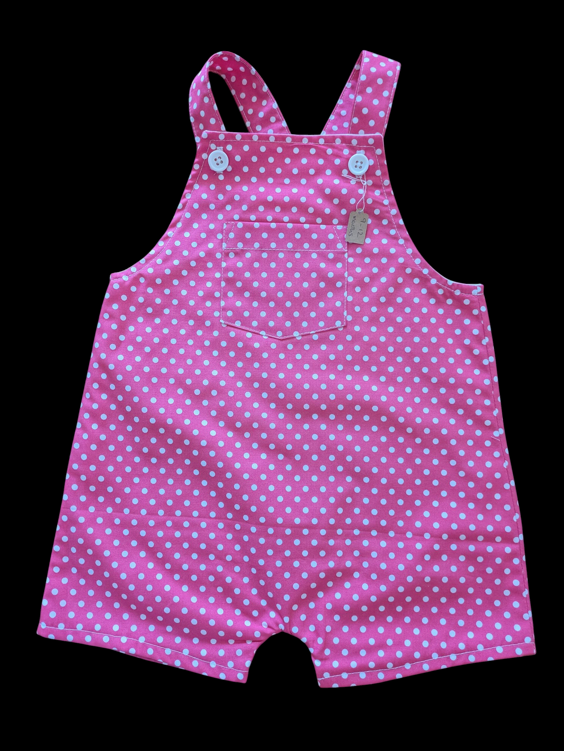 Bright pink dots 6-12