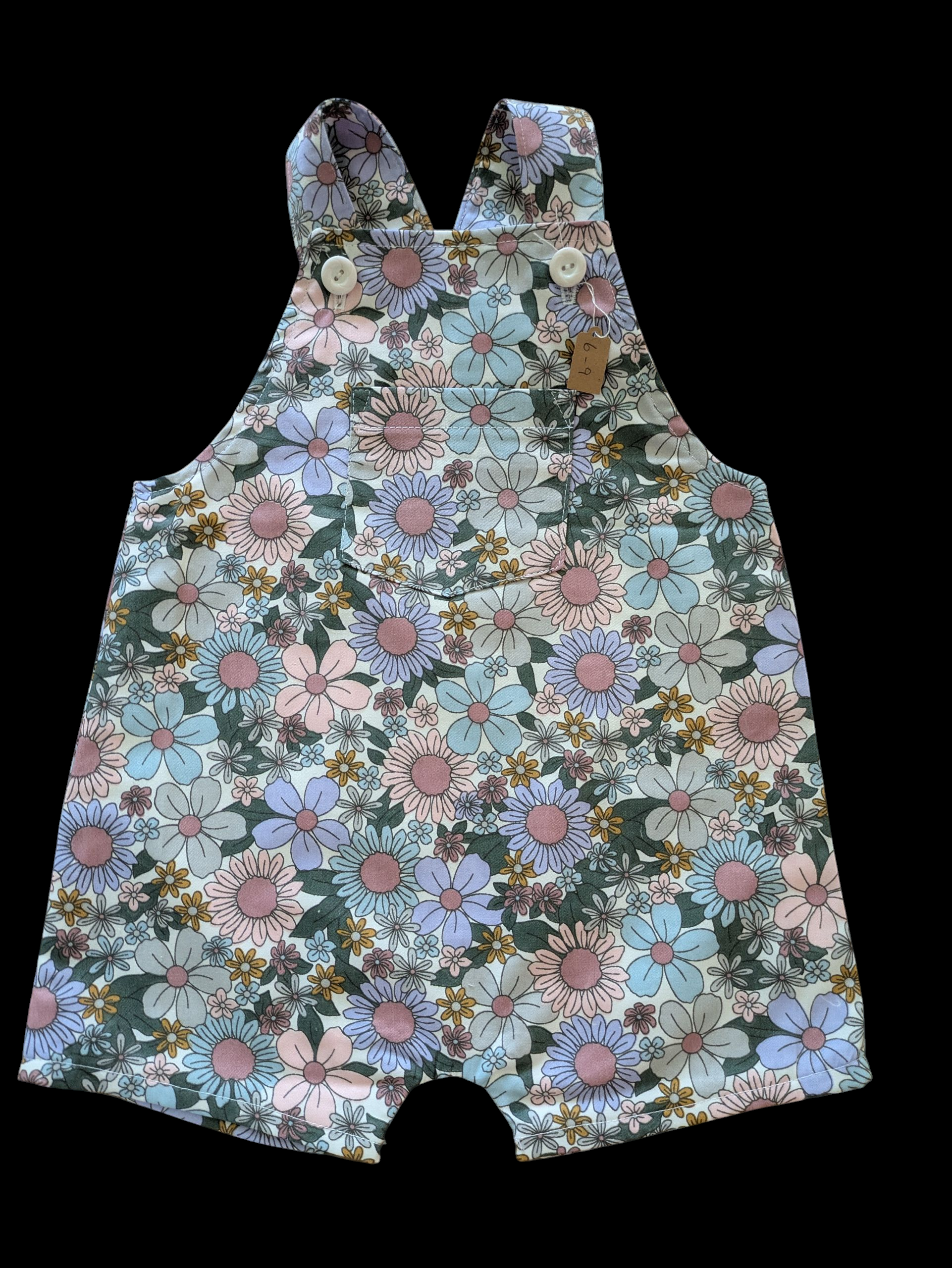 Large pastel flowers 6-12