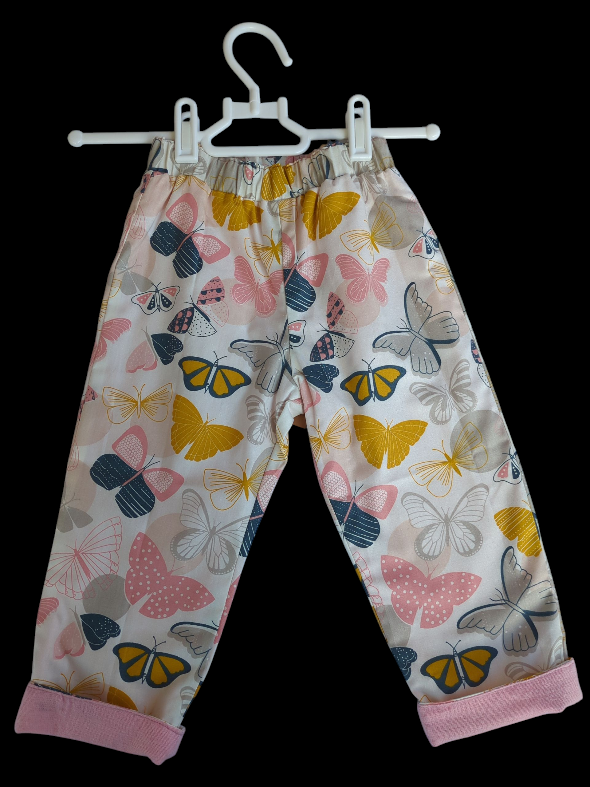 Pink butterflies 1-2yrs